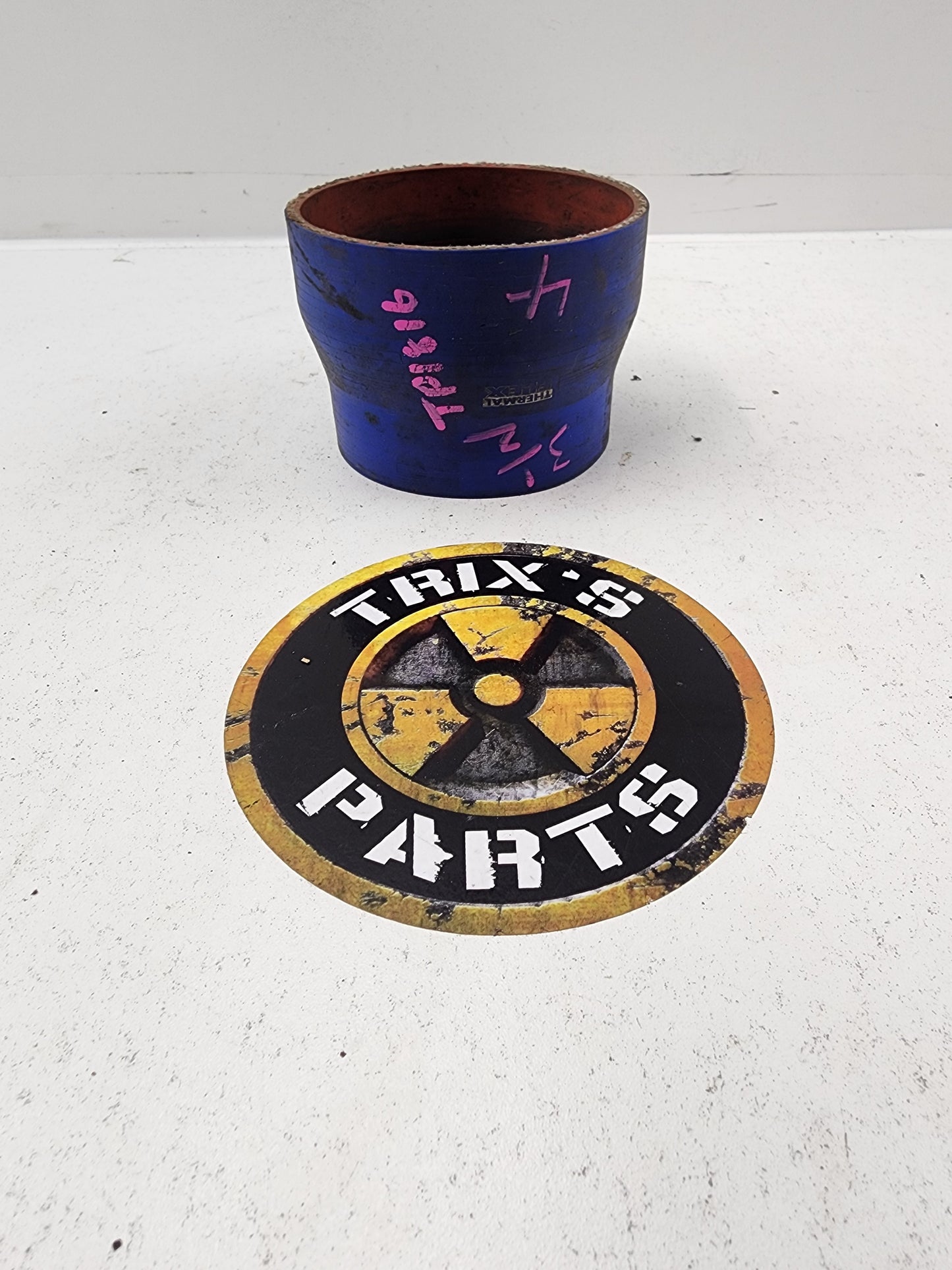 USED Silicone Straight Reducers 3 1/2 to 3 inch