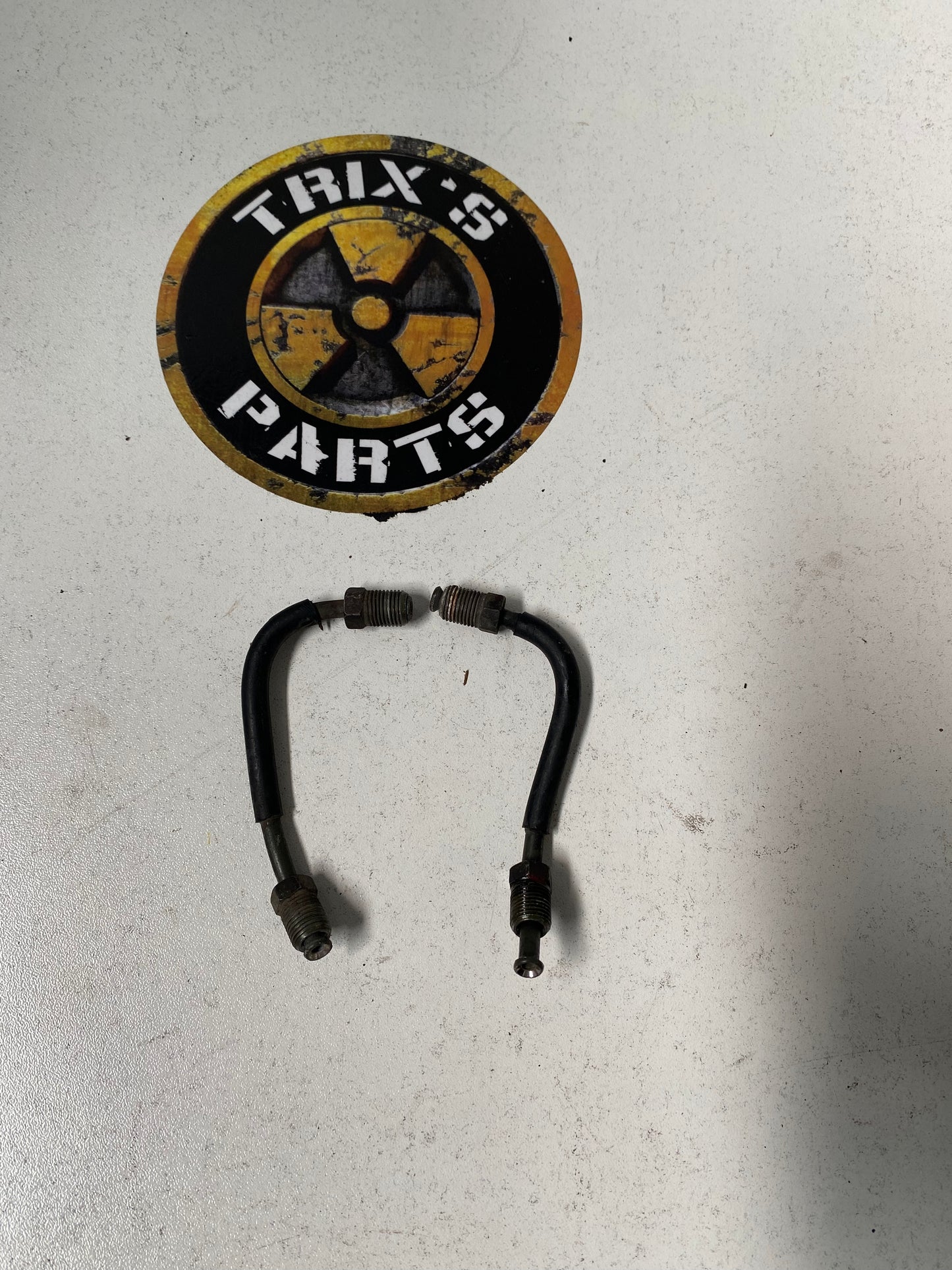 R33/34 front calliper short hard lines PAIR