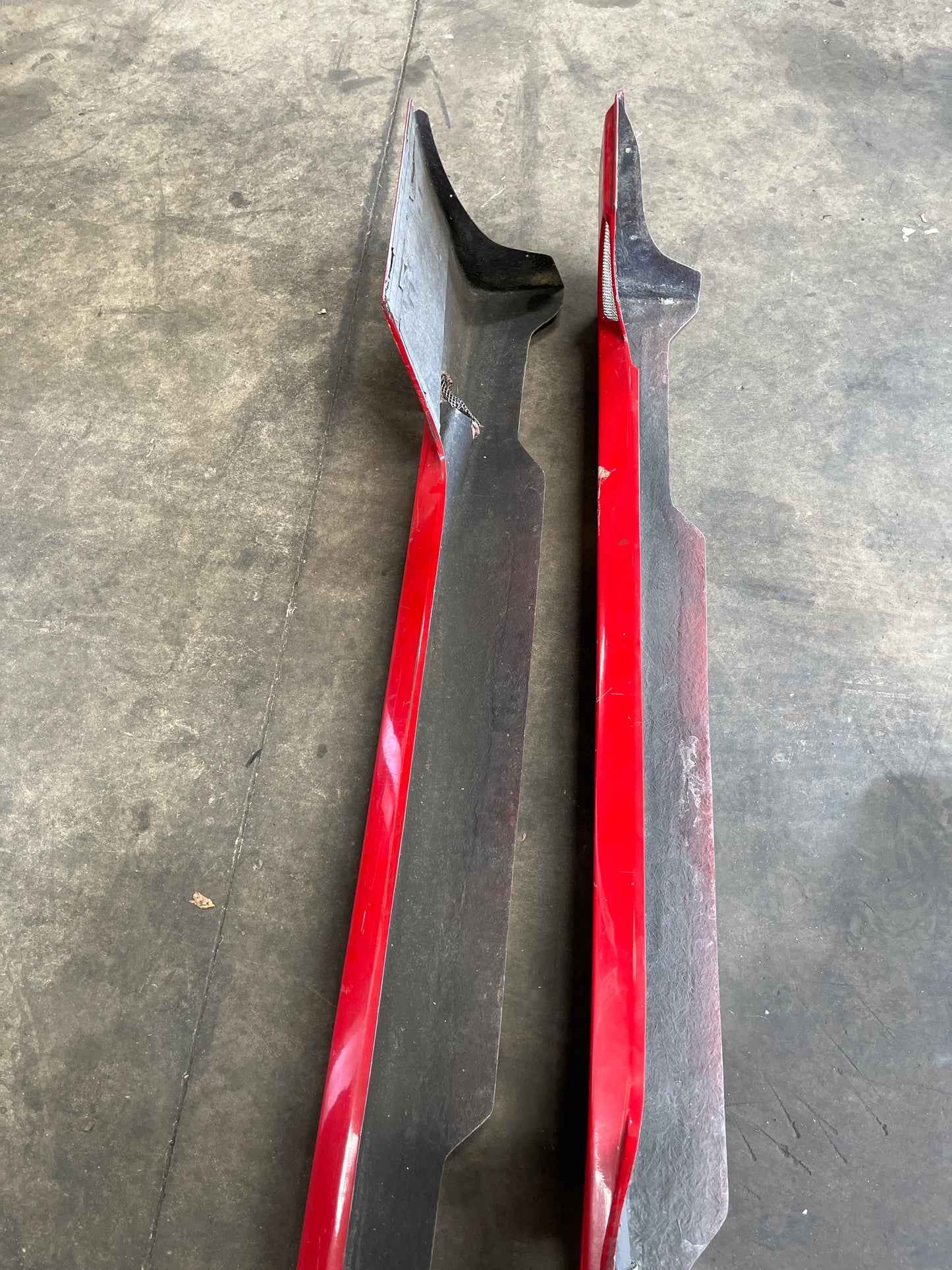Aftermarket S14 Fibreglass Side Skirts Pair