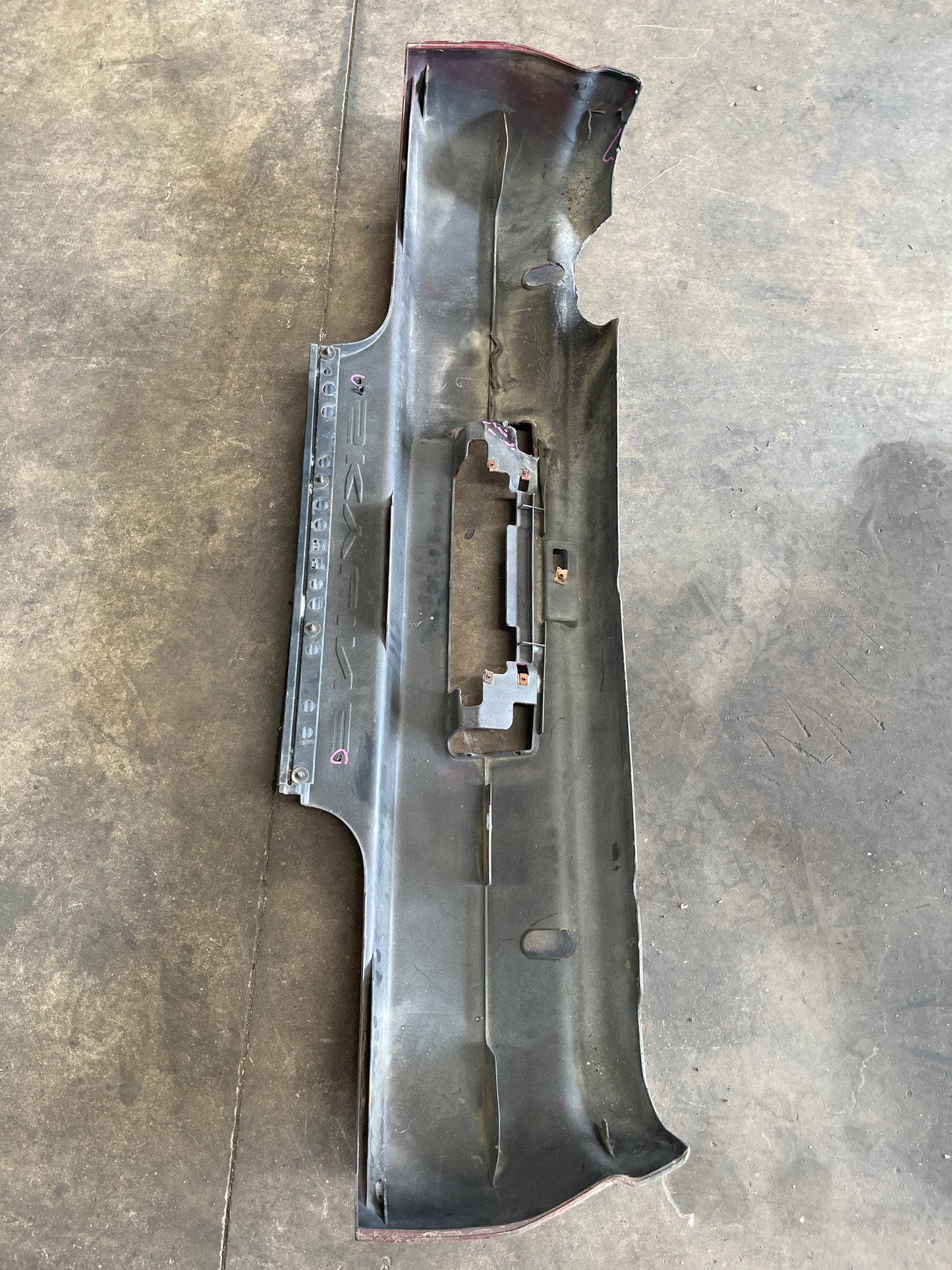 Track Spec Standard Nissan R32 Skyline Plastic Rear Bar