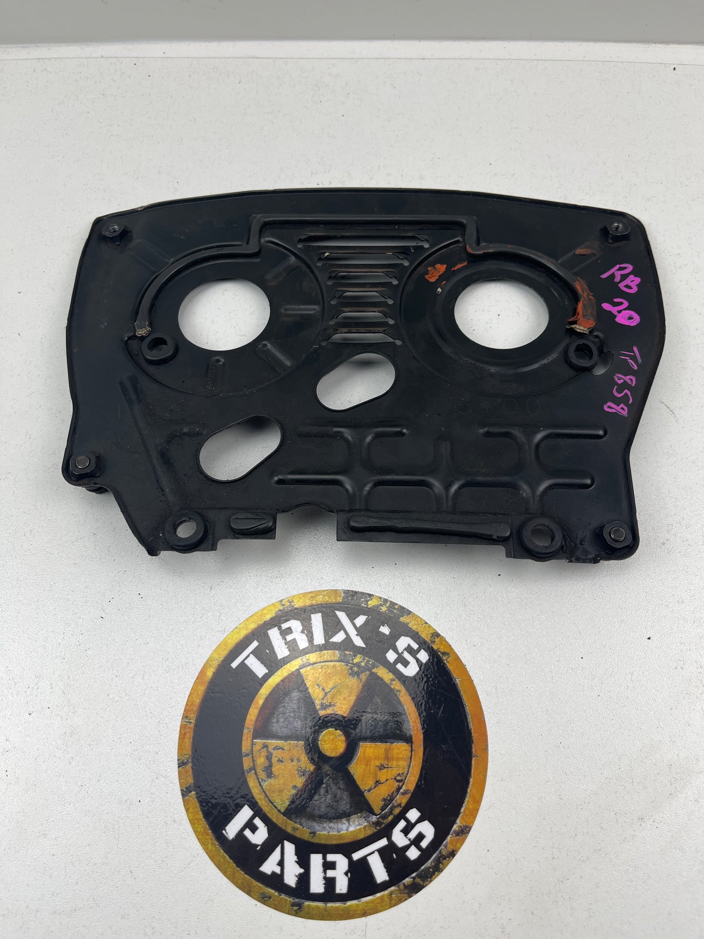 RB20 Timing Cover Backing Plate