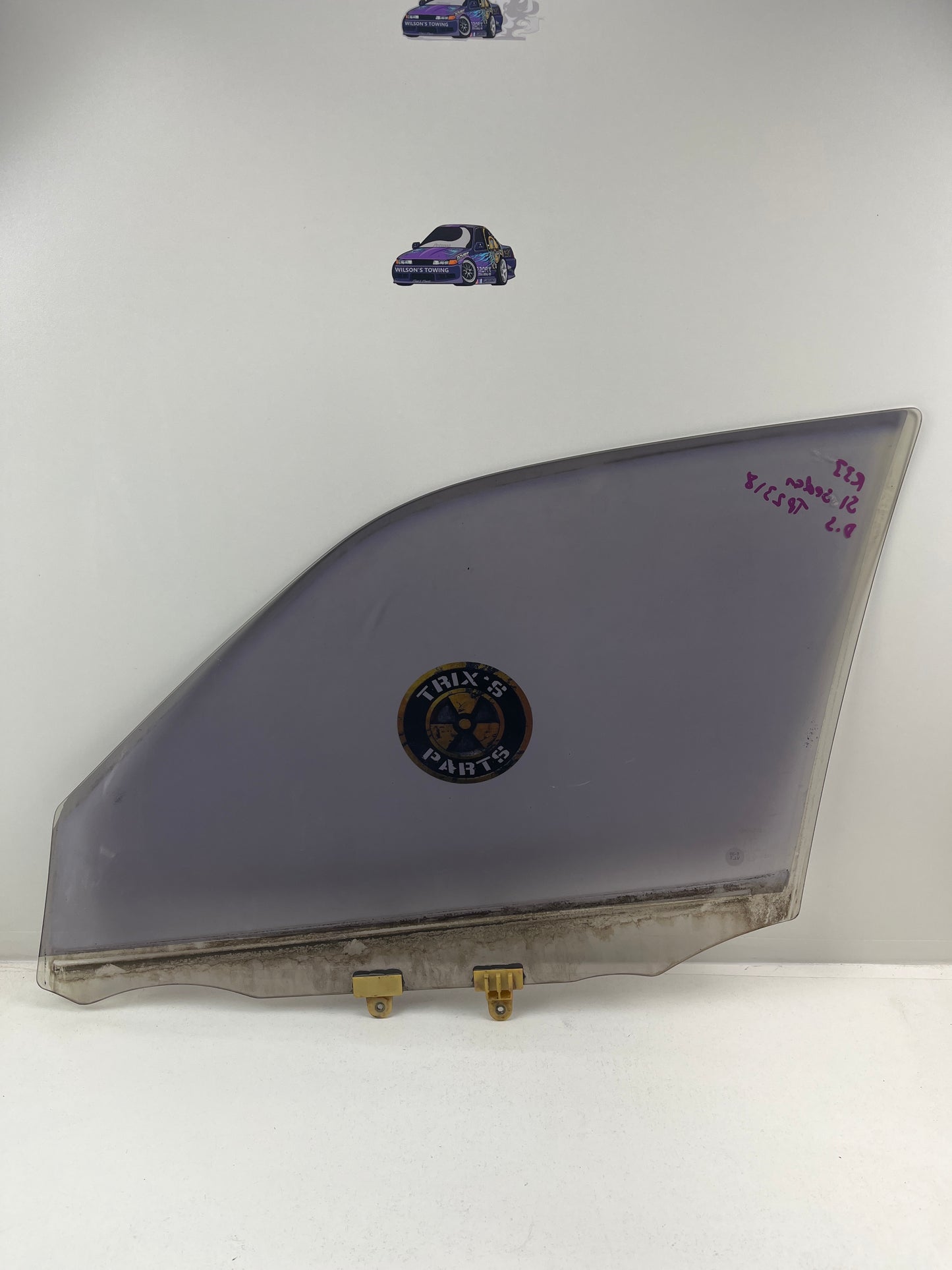 Window Glass Driver Side Front - R33 Skyline S1 Sedan