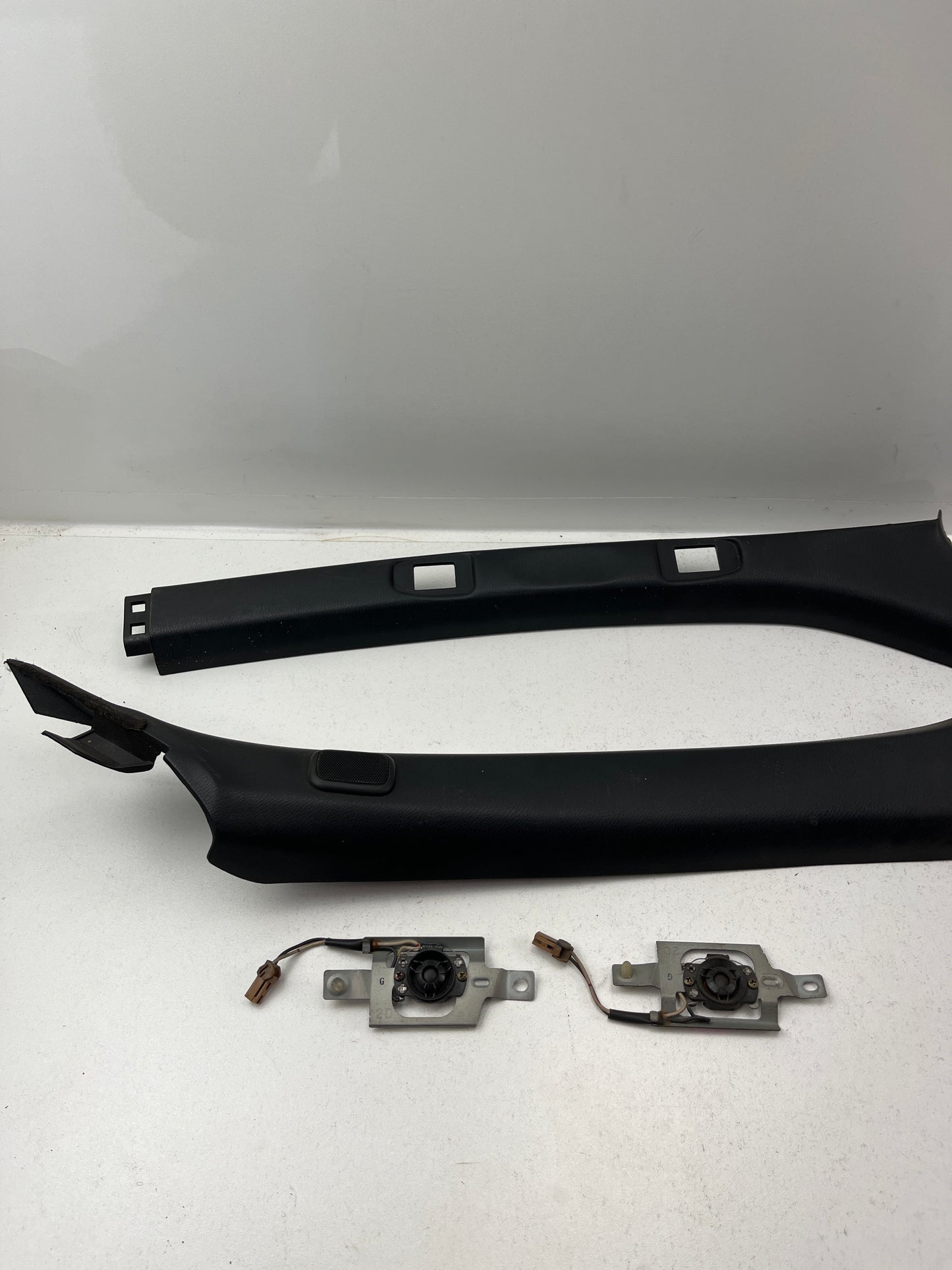 RARE Factory Option A Pillar Trim with Factory Tweeters Pair R33 Skyline Coupe, Mint Condition - Grade A