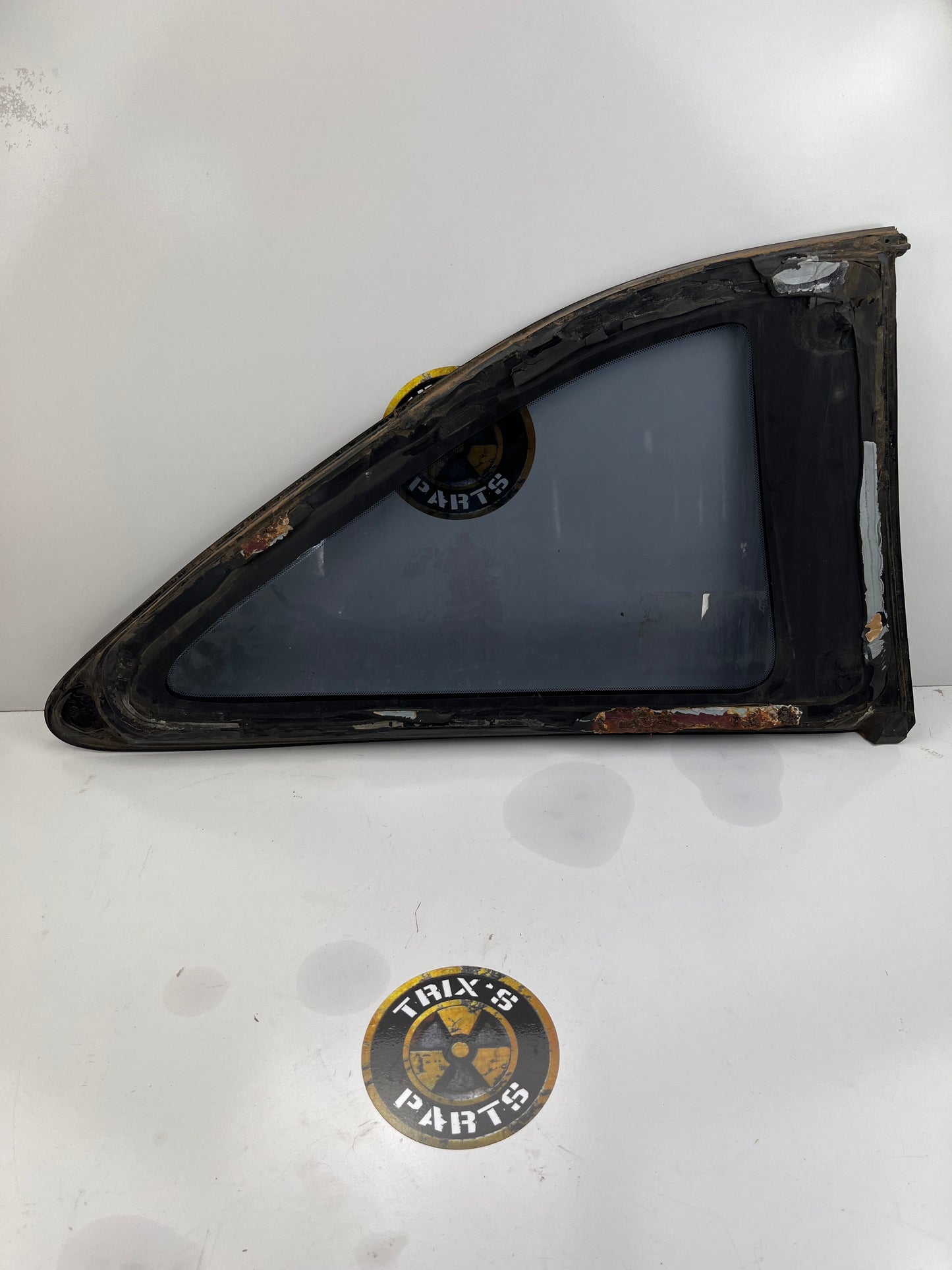 Passenger Rear Quarter Glass With Rubber, S14 Silvia