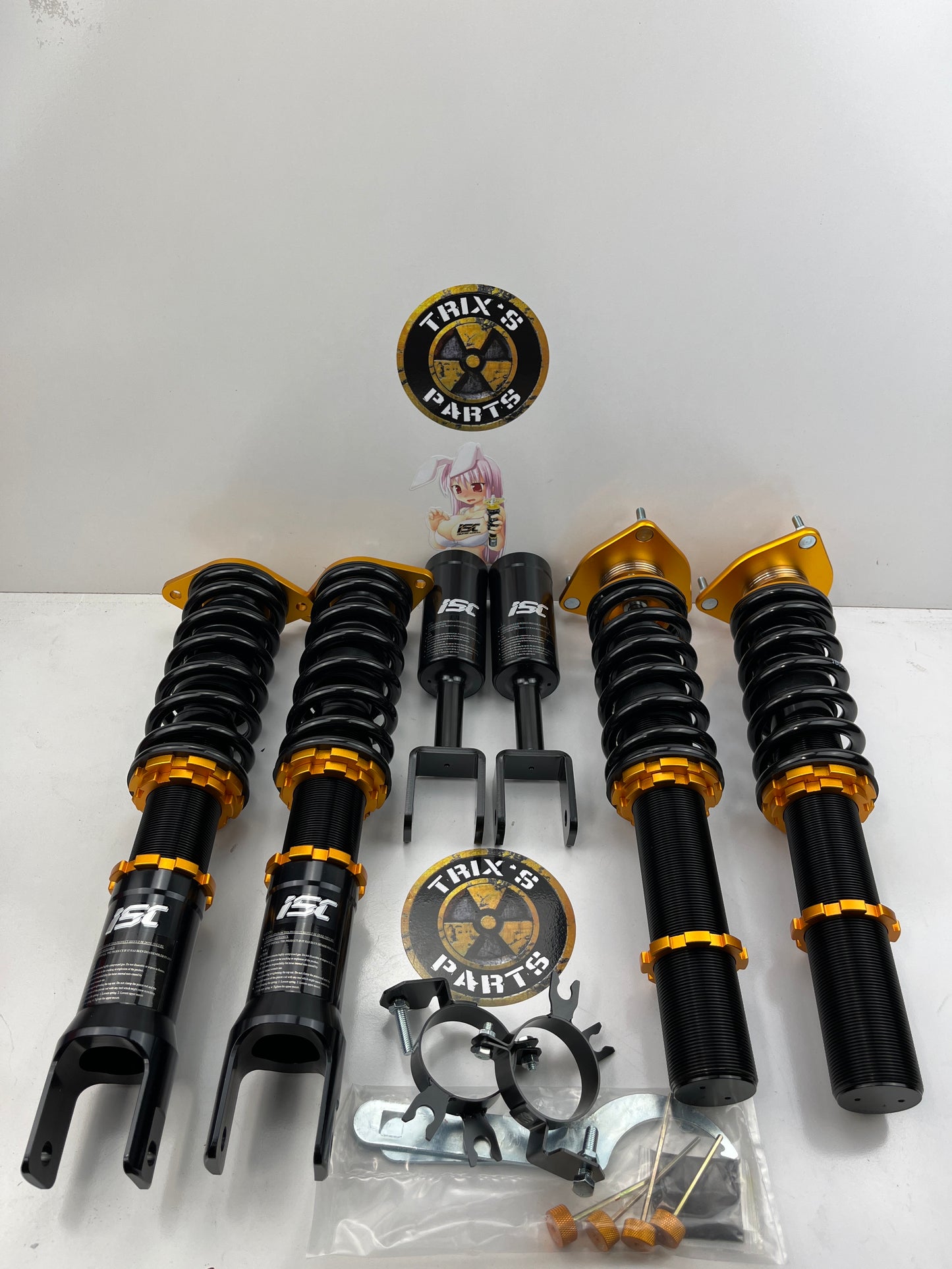 Brand New ISC Coilovers Nissan - S Chassis, R Chassis, 350Z, 370Z. PLUS MUCH MUCH MORE