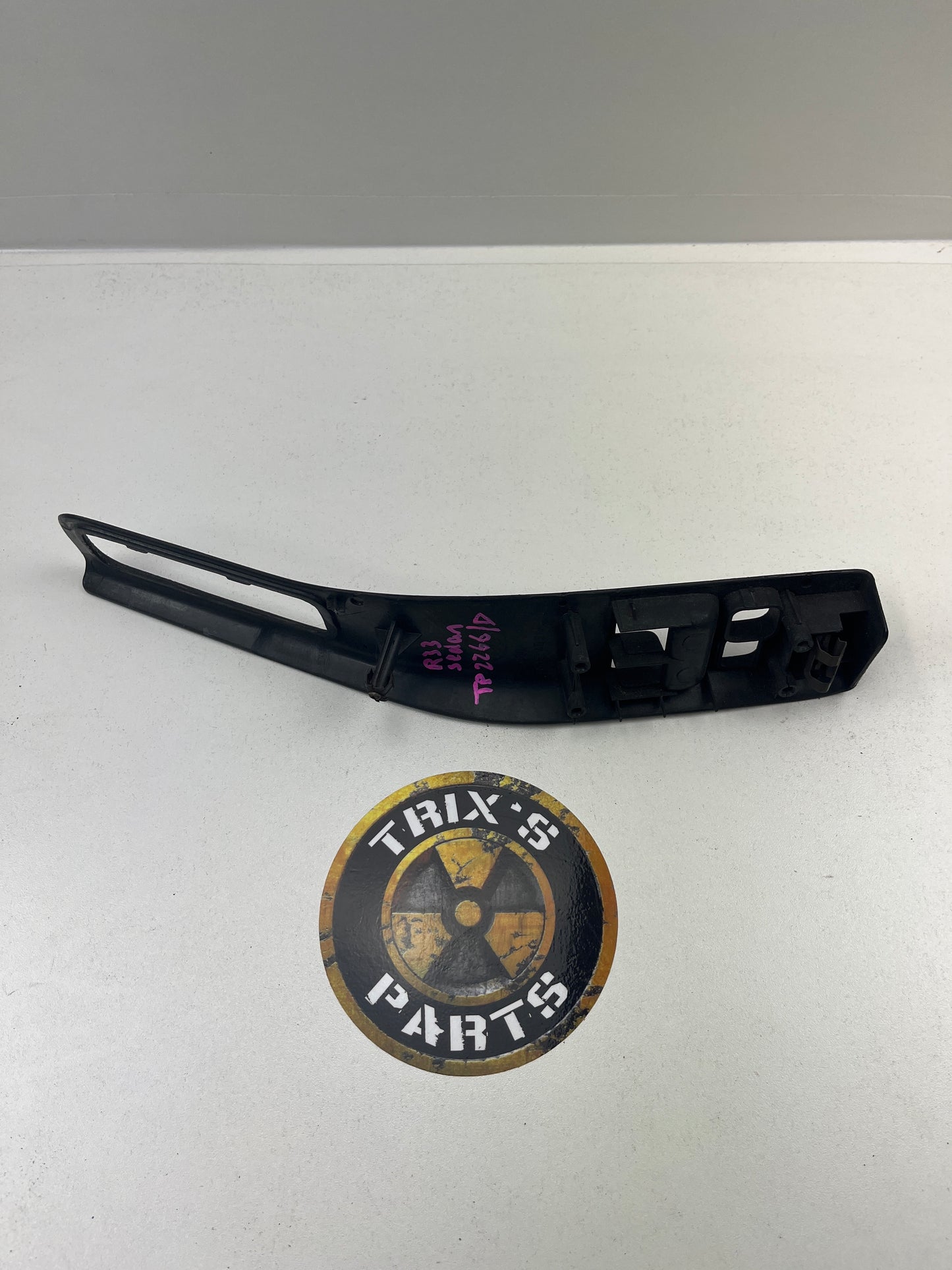 R33 Coupe Front Window Switch Trim Only, Driver Side, Grade C