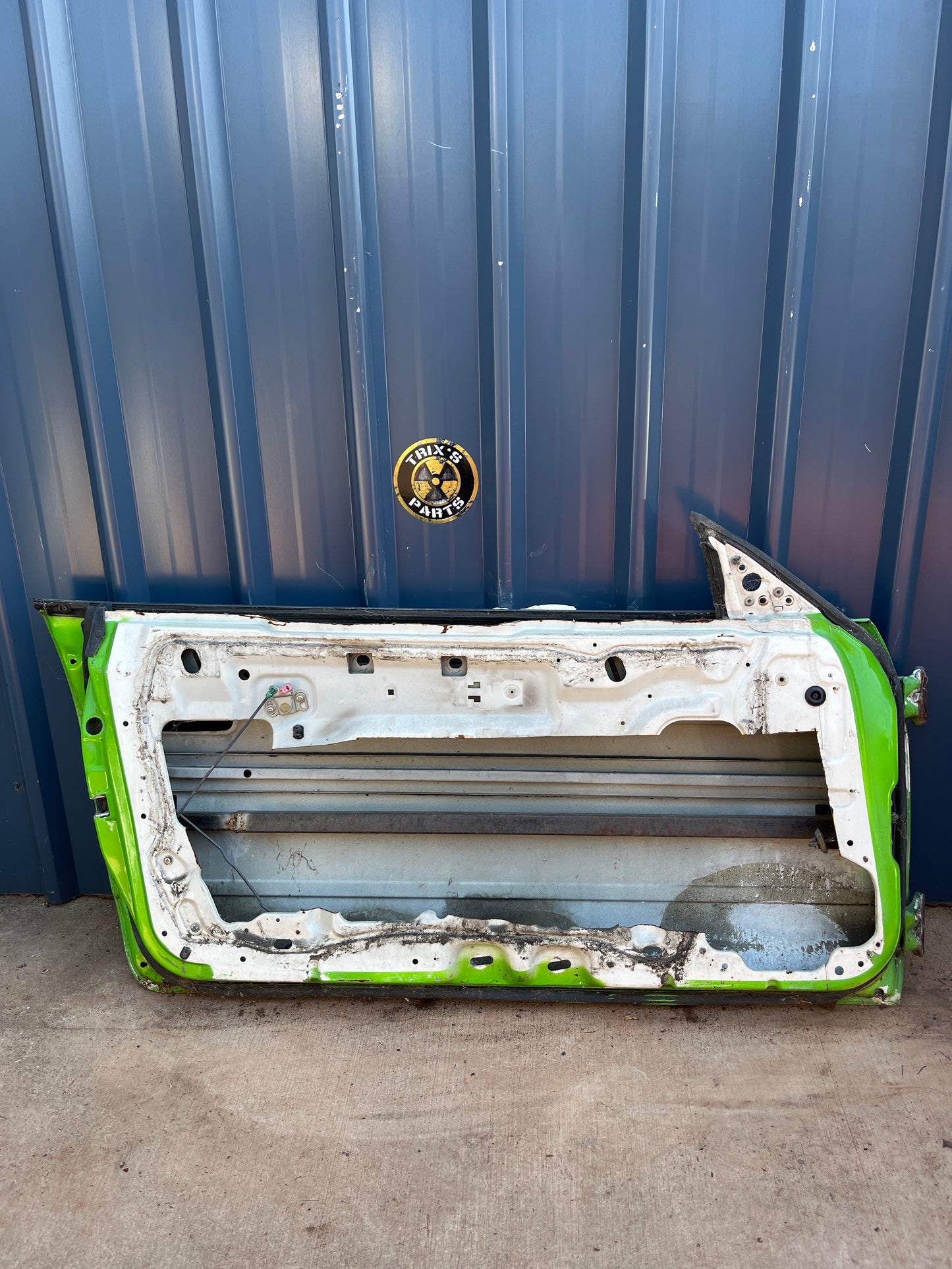 Passenger Side Door Empty (Inside panel cut out) S13 Silvia