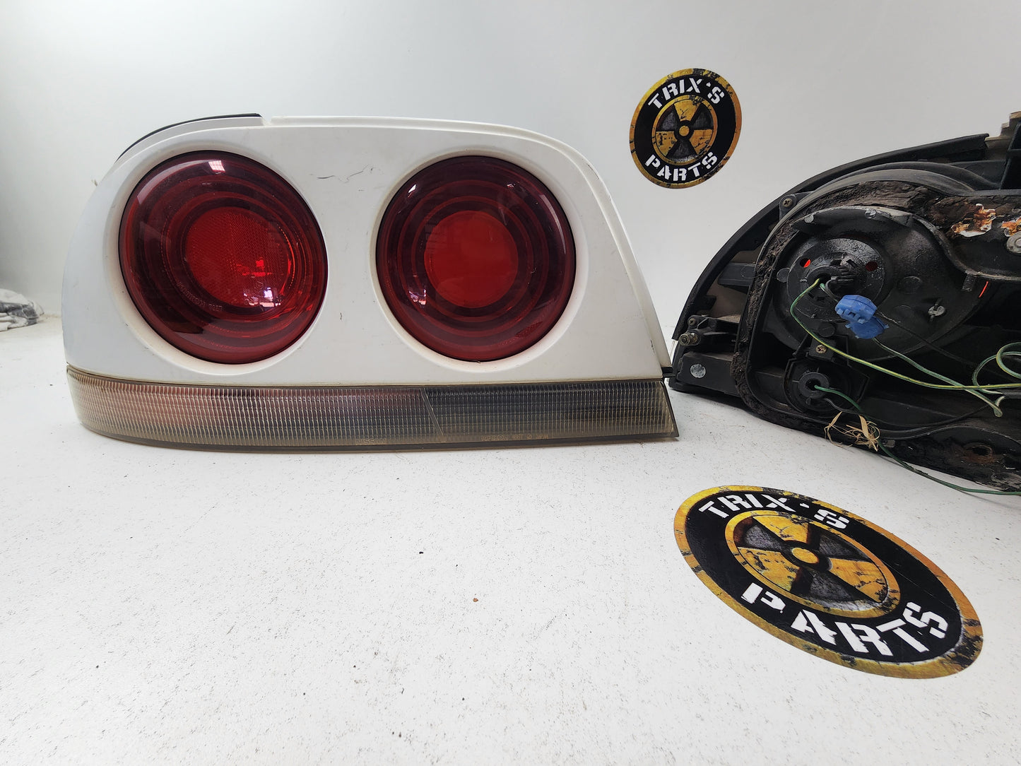 Standard R33 Coupe Tail Lights Pair White