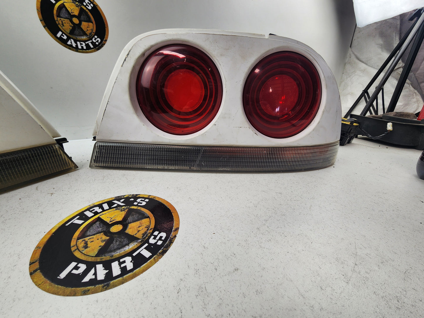 Standard R33 Coupe Tail Lights Pair White