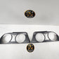 R33 Sedan Tail Light Shroud Pair Gray