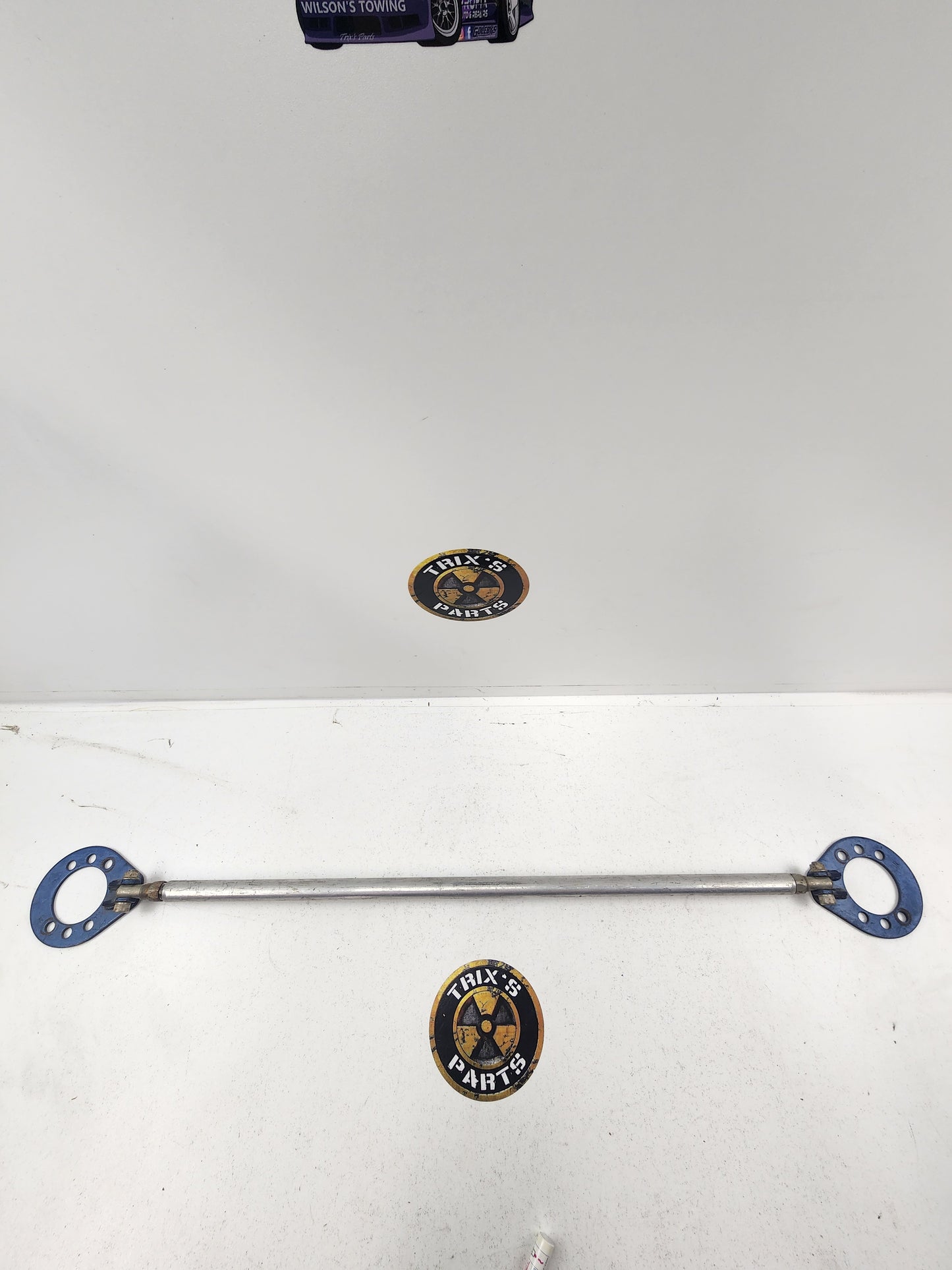 Used Aftermarket Adjustable FET Sports Rear Strut Brace, Suit R32 Skyline, A31 Cefiro and 180sx