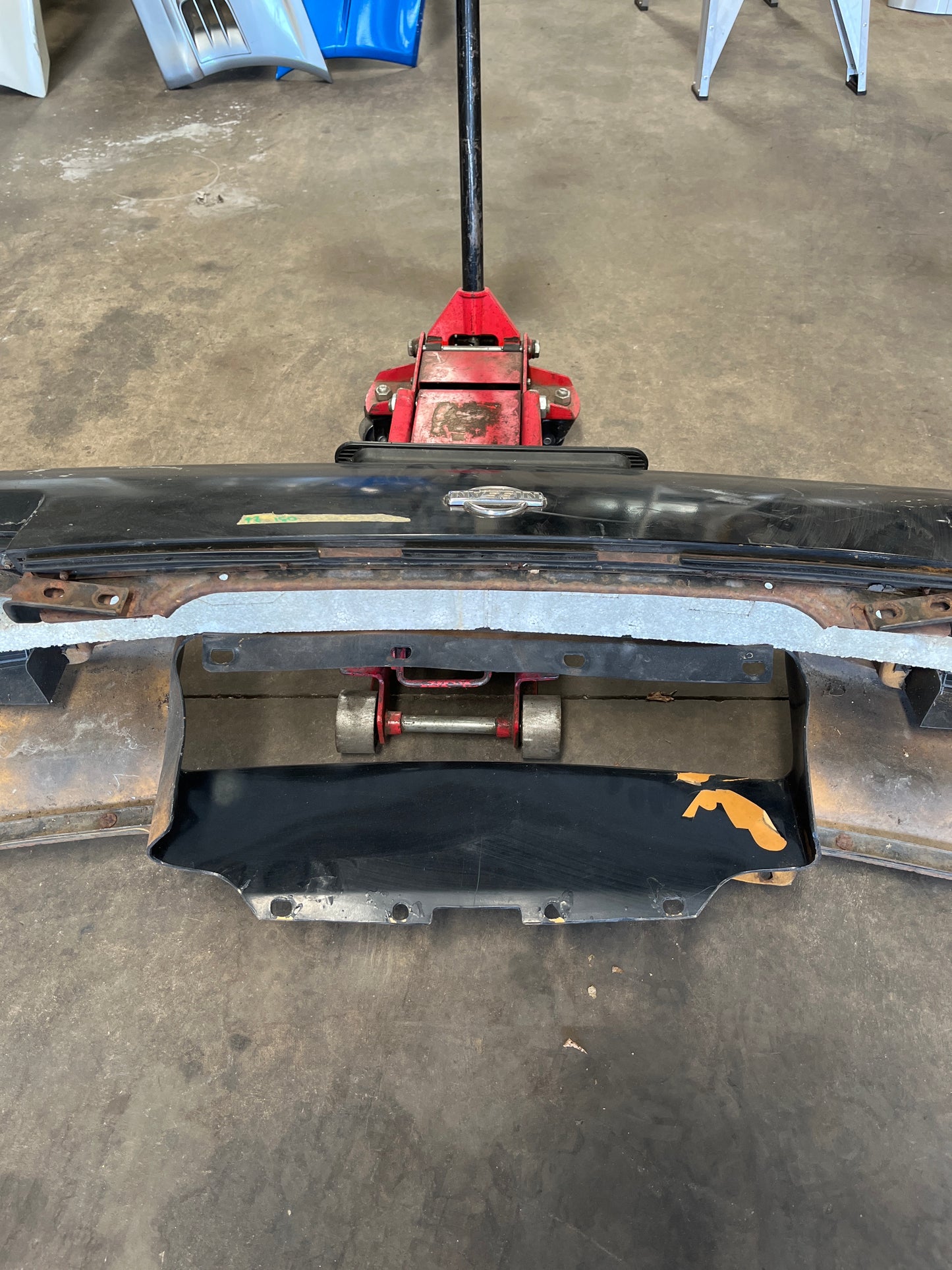 Standard 180SX OEM, Genuine Complete Stock Front Bar "Shark Nose"