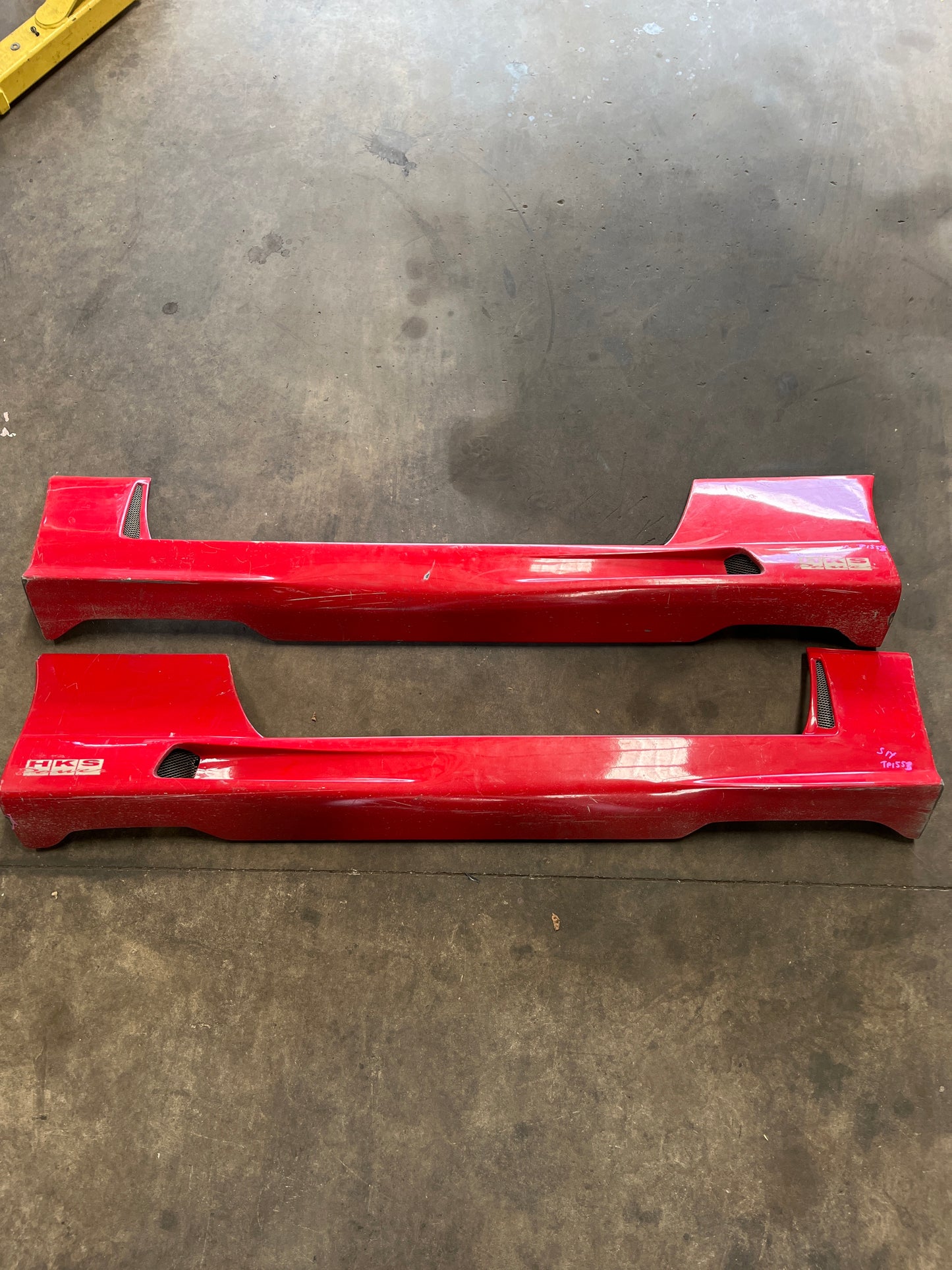 Aftermarket S14 Fibreglass Side Skirts Pair