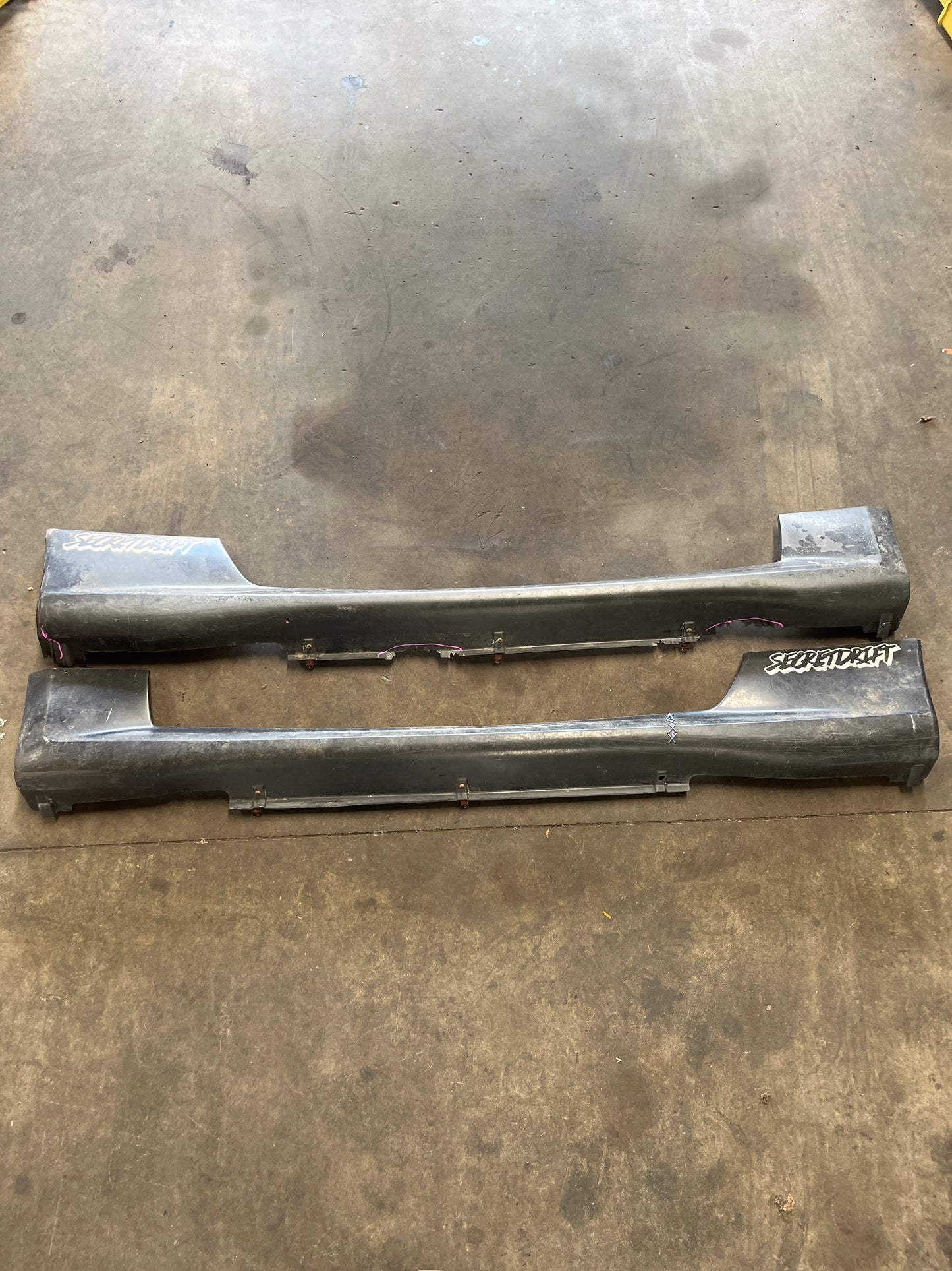 Standard R32 Mspec Coupe, Plastic and Fibreglass Side Skirts Pair (Track Spec)