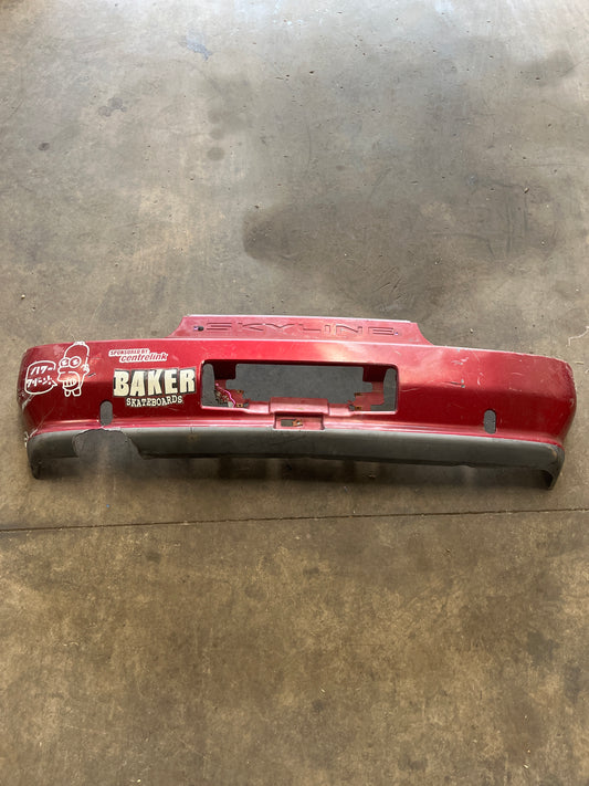 Track Spec Standard Nissan R32 Skyline Plastic Rear Bar