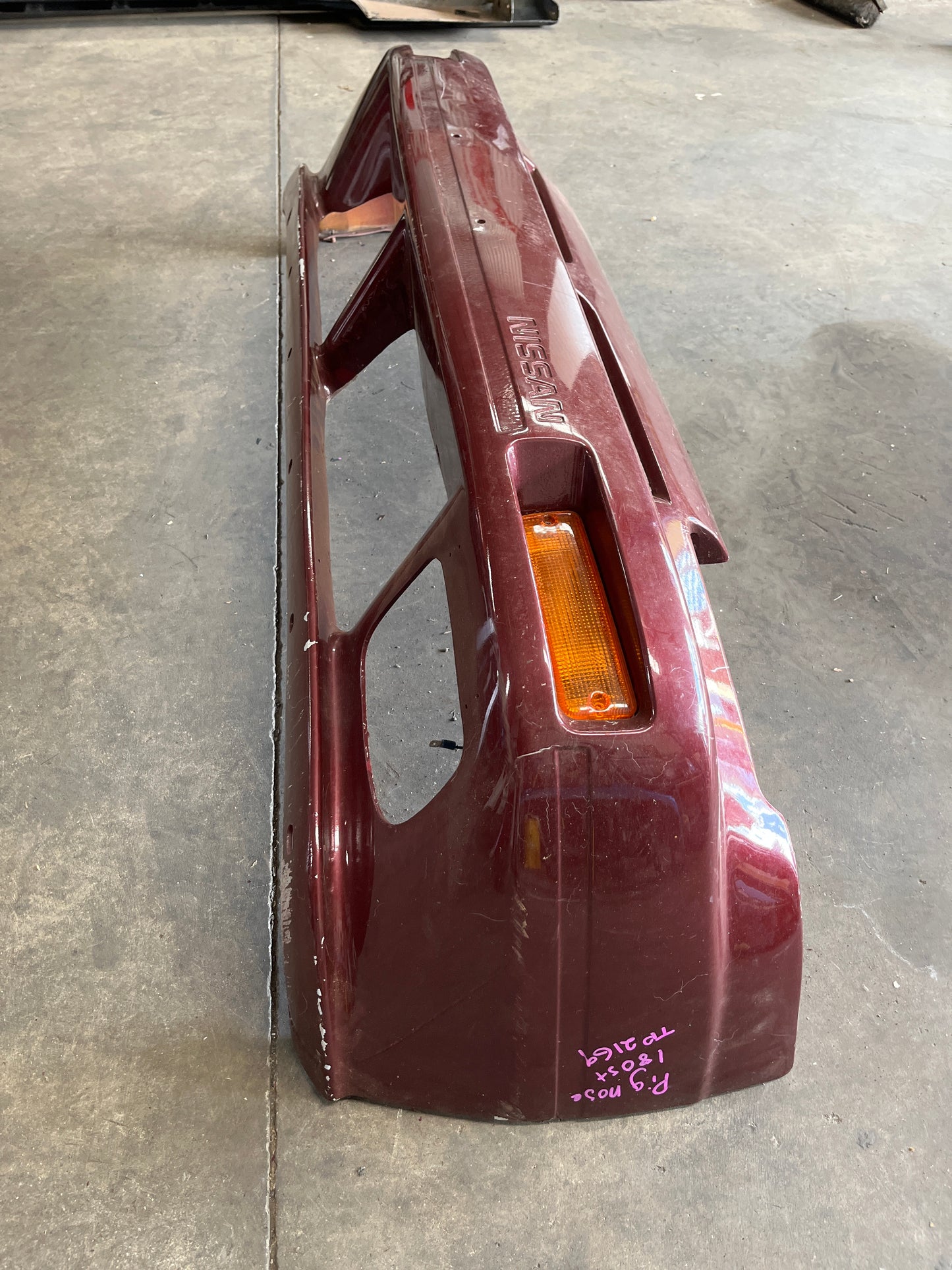 Standard 180SX OEM, Genuine Stock Front Bar With Indicators