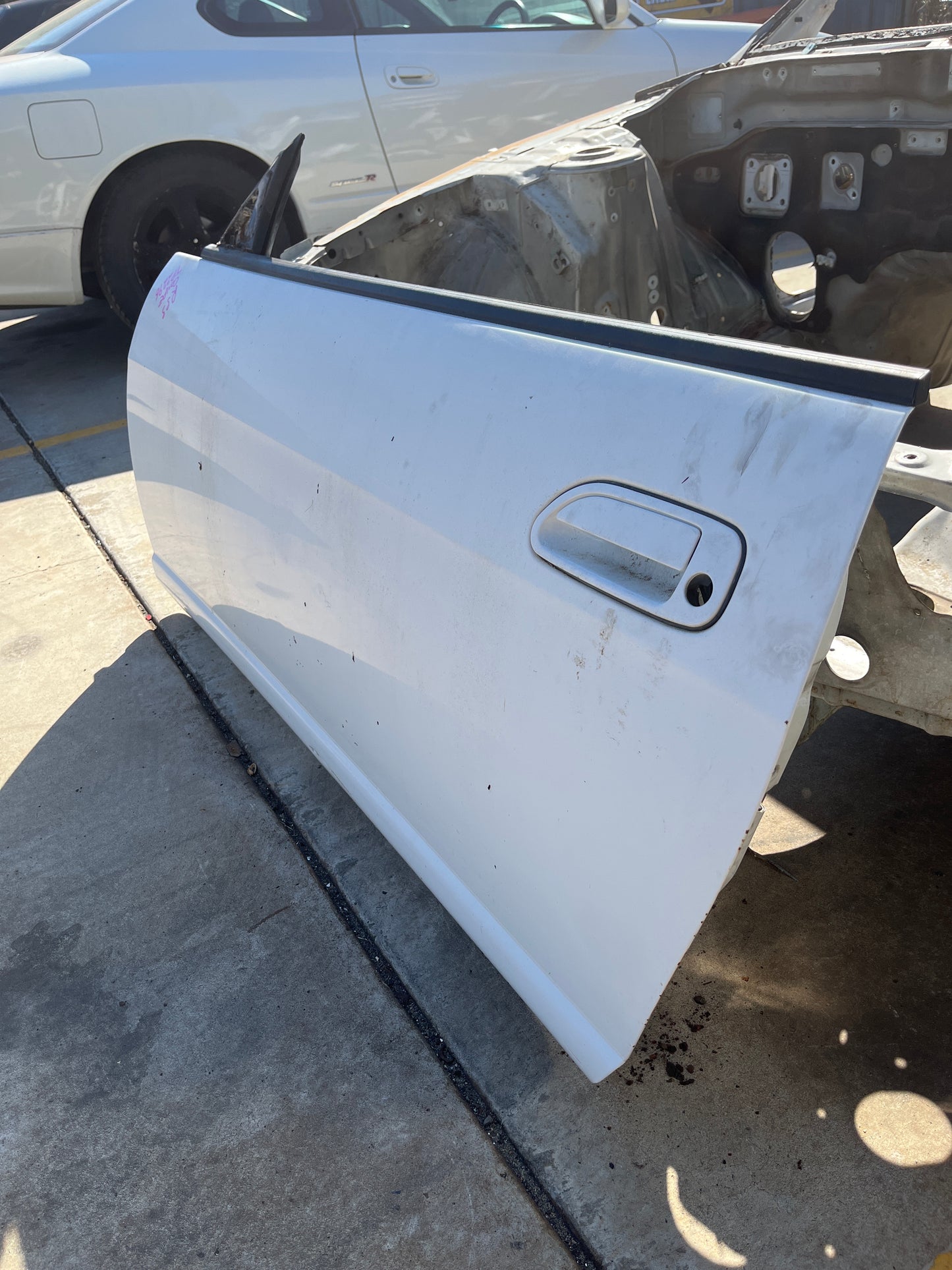 Passenger Side Door Complete, S2 R33 Skyline Coupe