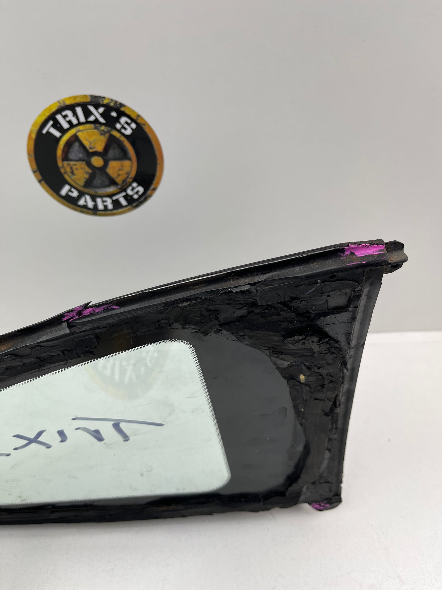 Rear Passenger Side Quarter Glass With Rubber, S15 Silvia