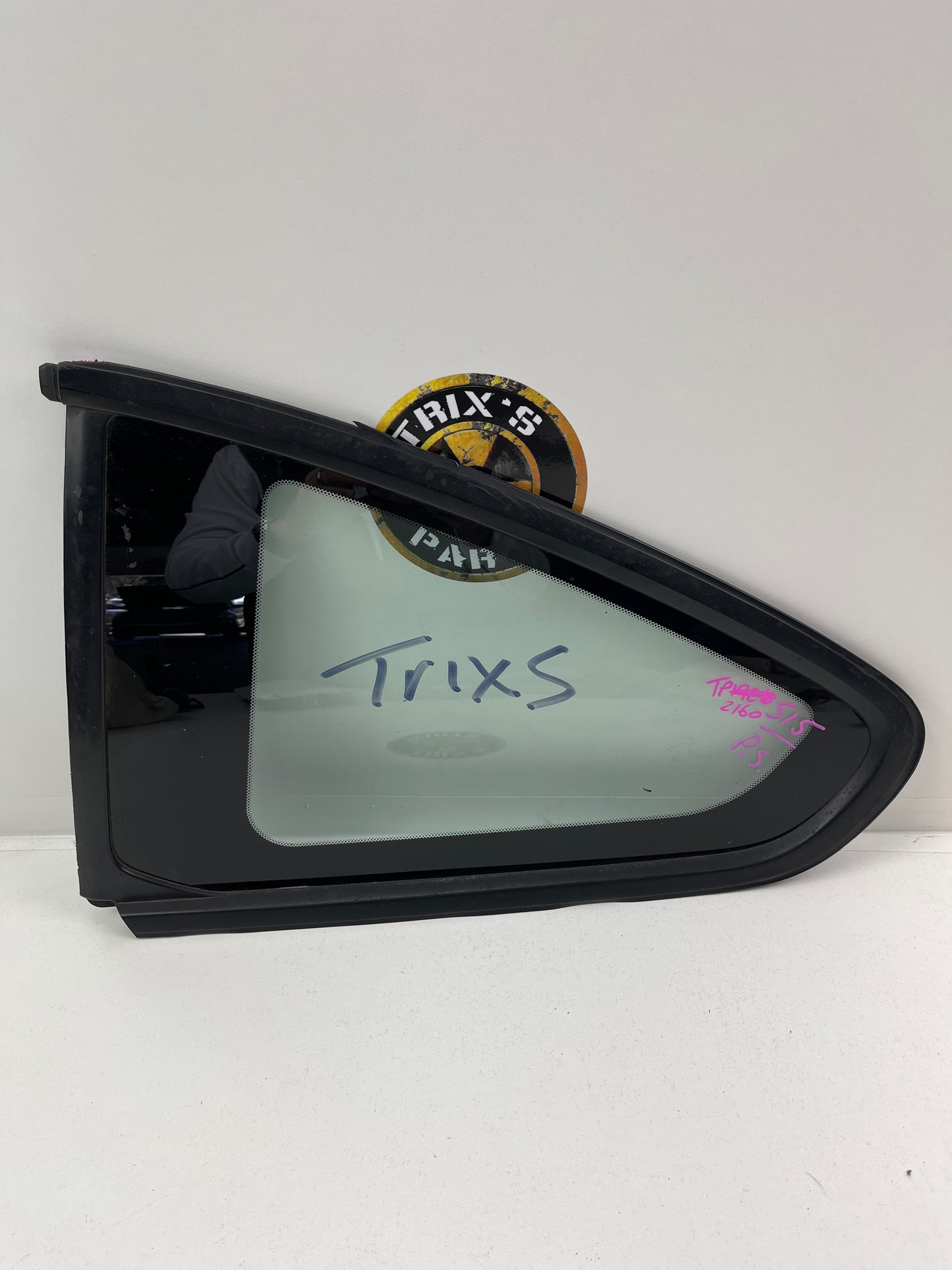 Rear Passenger Side Quarter Glass With Rubber, S15 Silvia