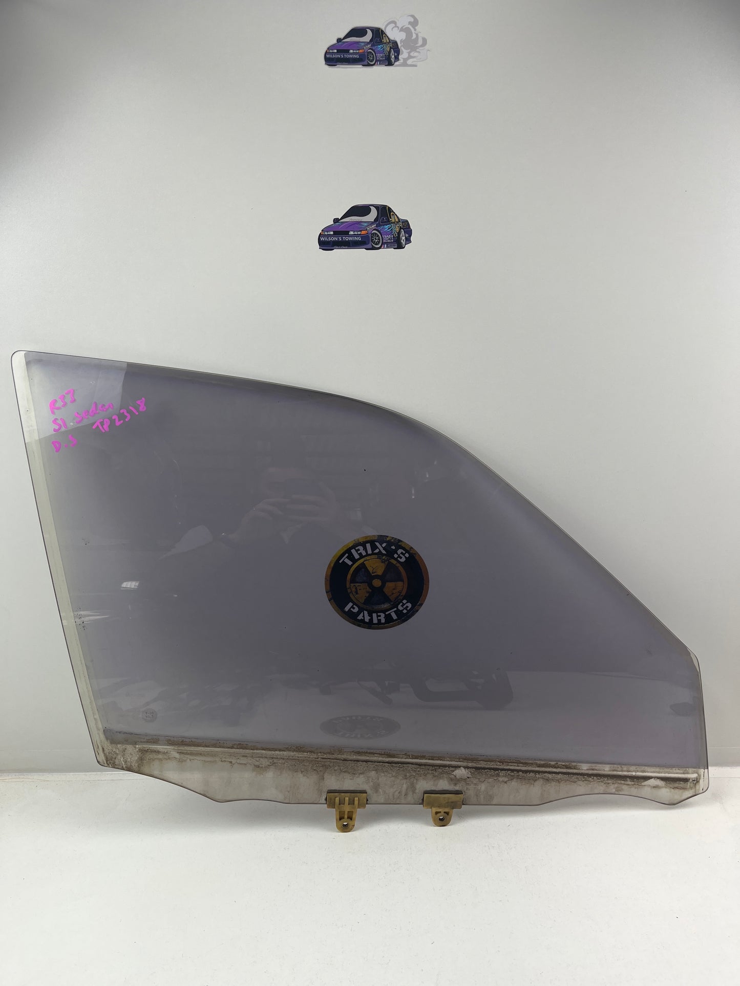 Window Glass Driver Side Front - R33 Skyline S1 Sedan