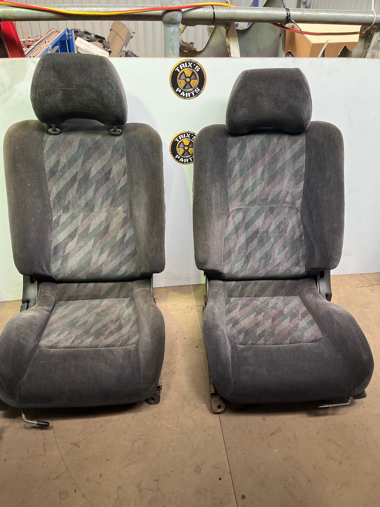 Standard Front Seats With Rails Pair - S1 S14 Silvia