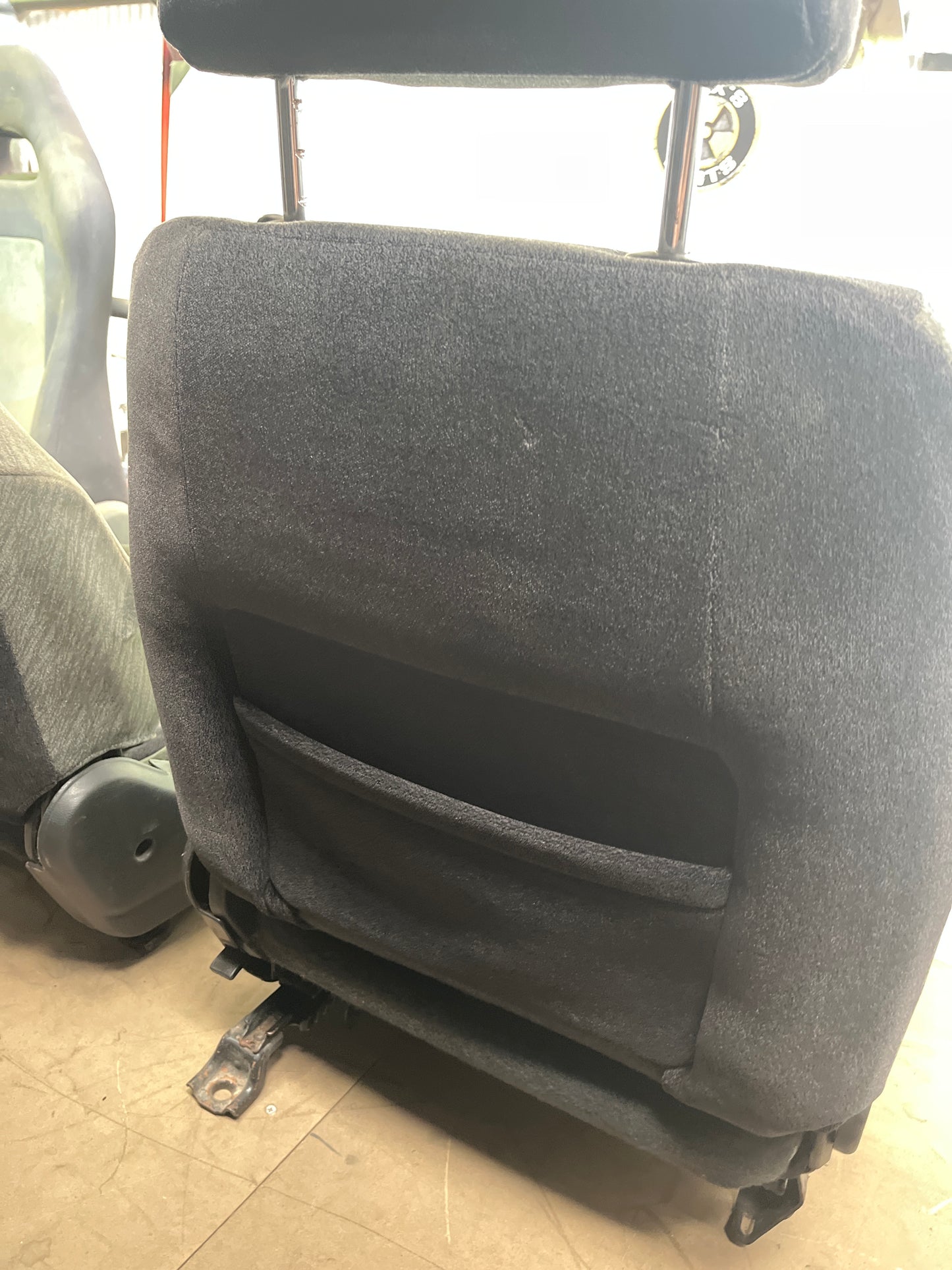 Standard Front Seats With Rails Pair - R33 S1 Skyline