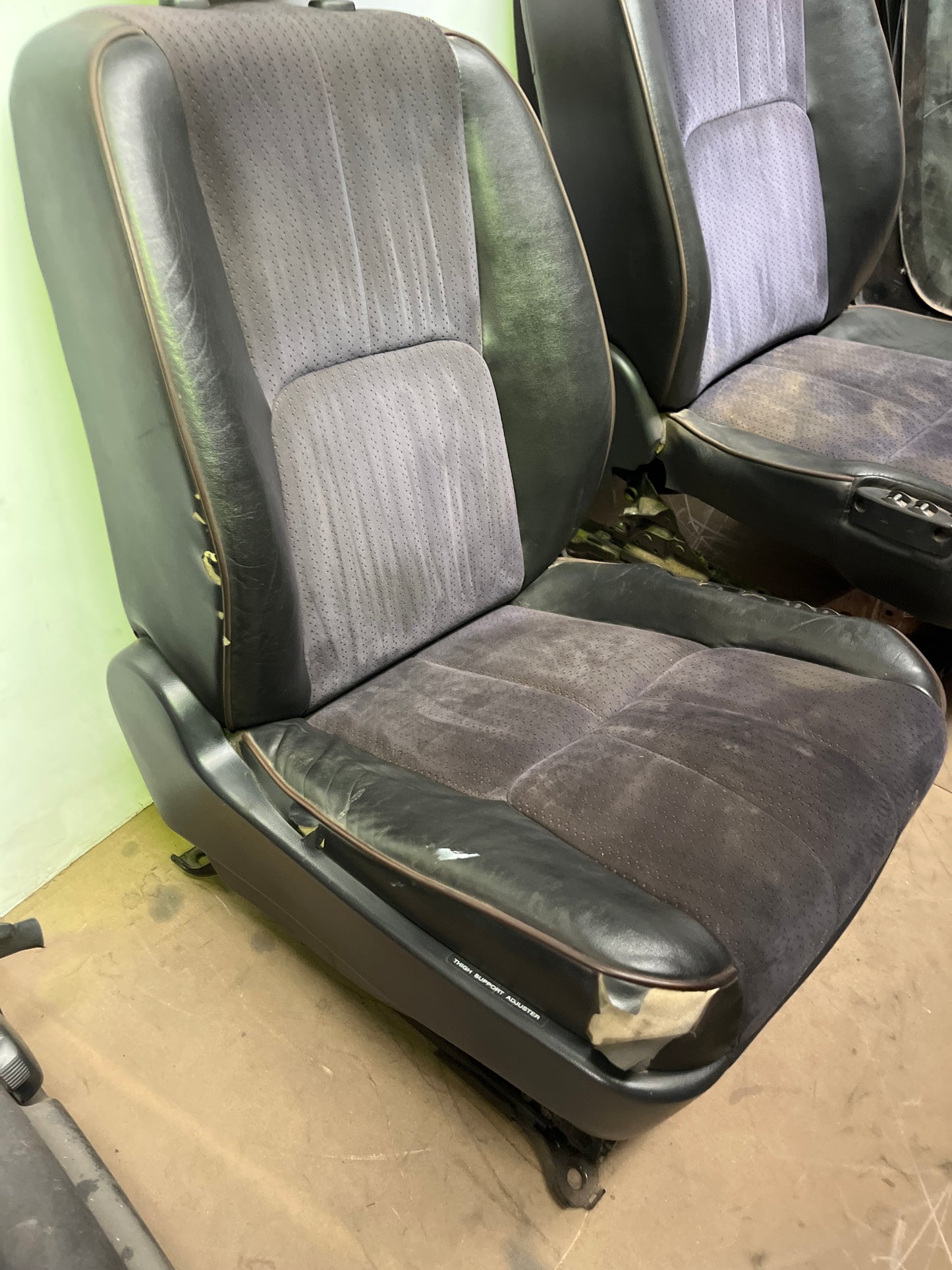 Standard Front Seats With Rails Pair - V35 Skyline Sedan