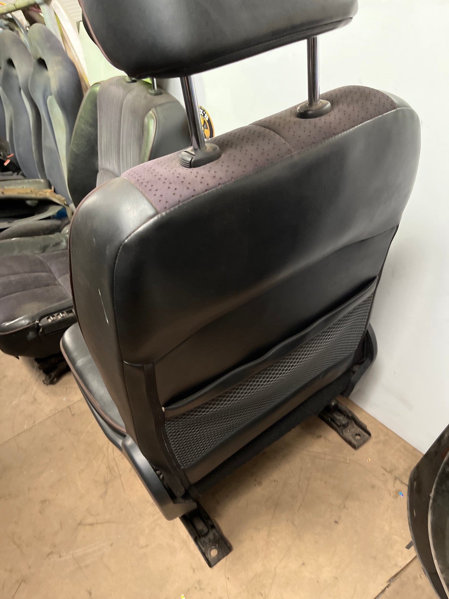Standard Front Seats With Rails Pair - V35 Skyline Sedan
