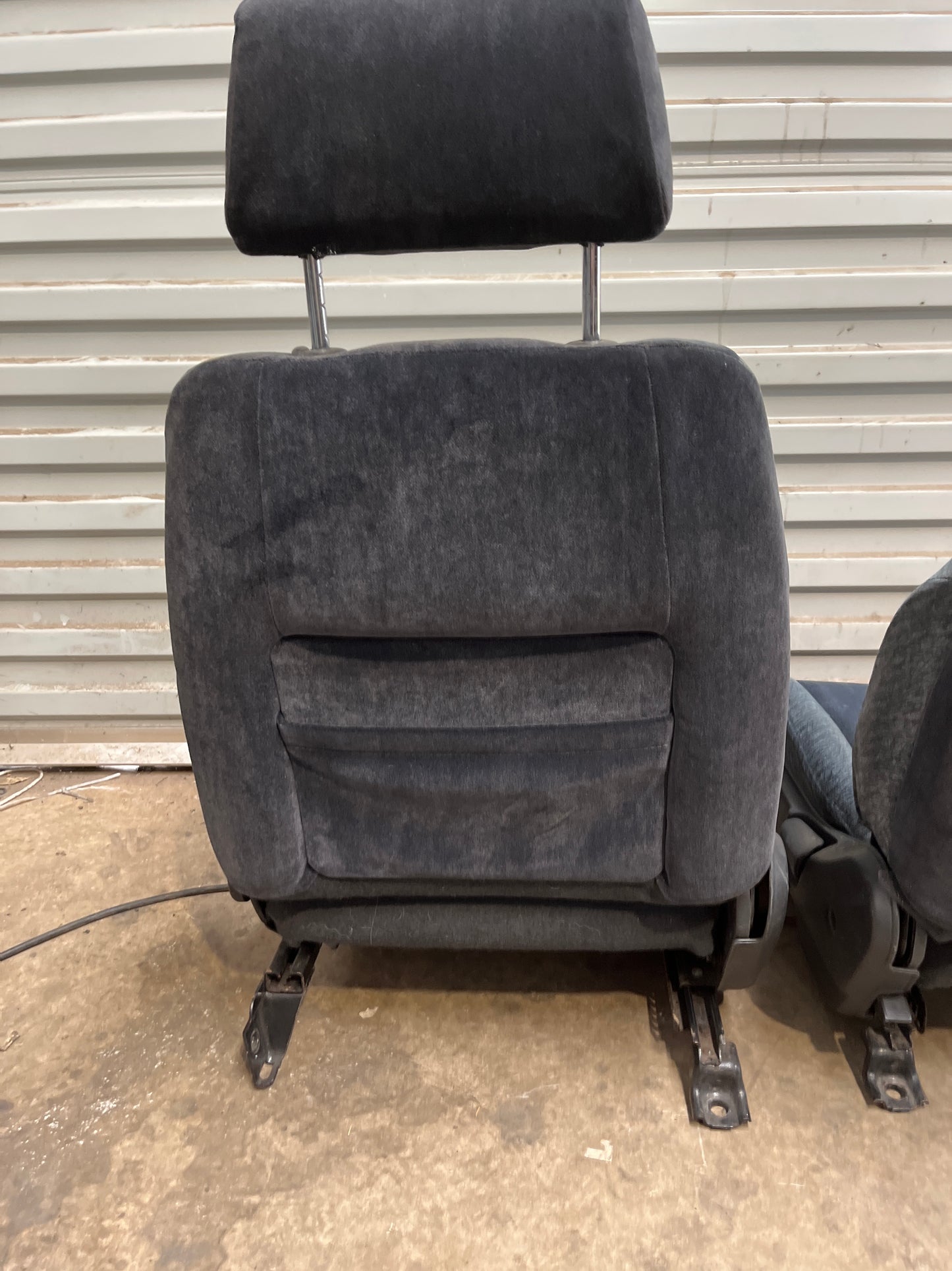 Standard Front Seats With Rails Pair - R33 S1 Skyline