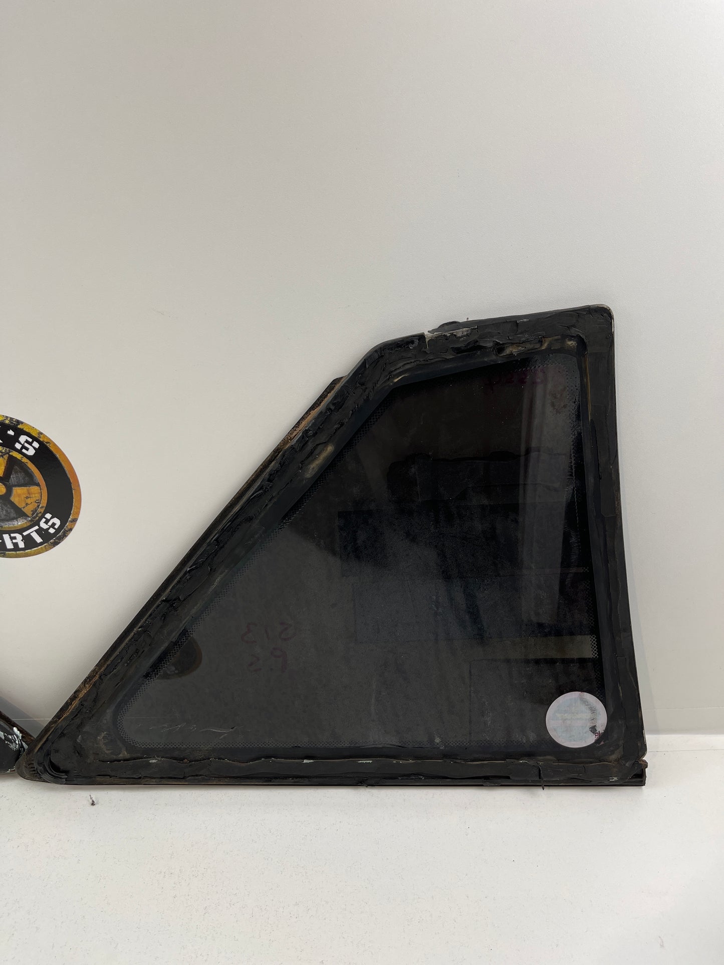 Rear Quarter Glass With Rubber Pair, S13 Silvia