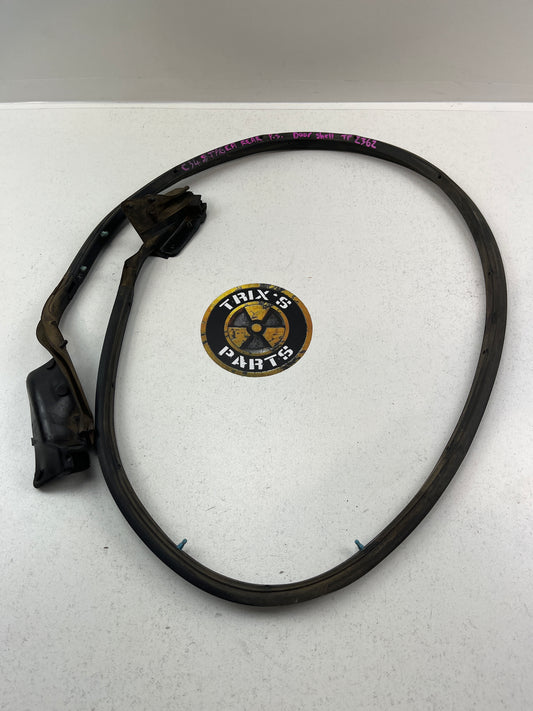 Used Rear Passenger Side Door Shell Rubber and Clips For C34 Stagea