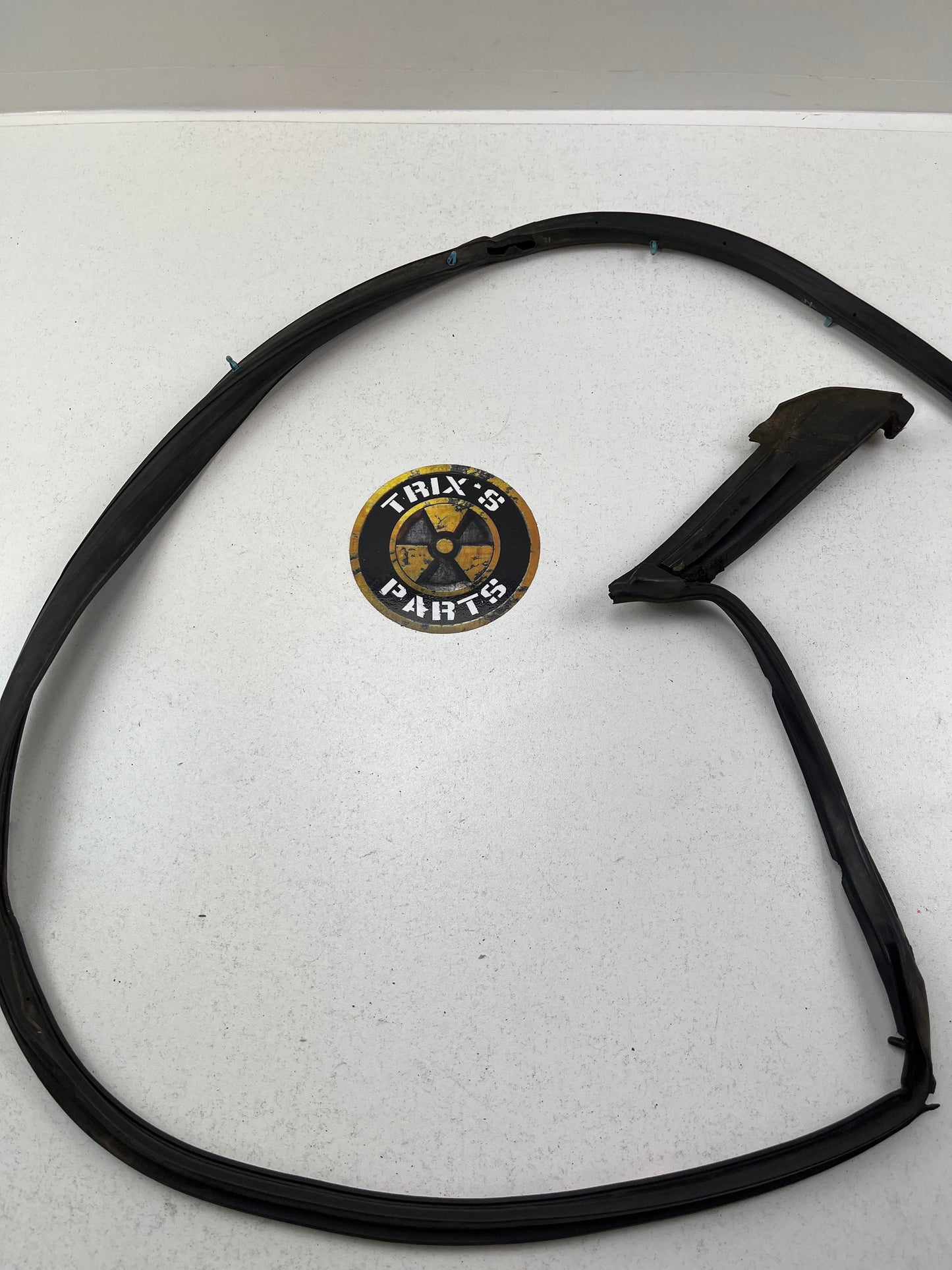 Used Front Passenger Side Door Shell Rubber (Split) and Clips For C34 Stagea