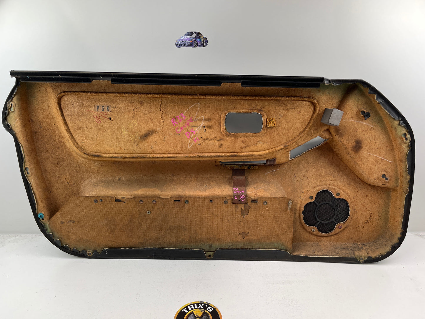 Standard Interior Driver Side Door Card, Grade C, to Suit Series 1 R33 Skyline
