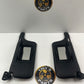 S15 JDM Silvia Black Sun Visor Pair, Grade A