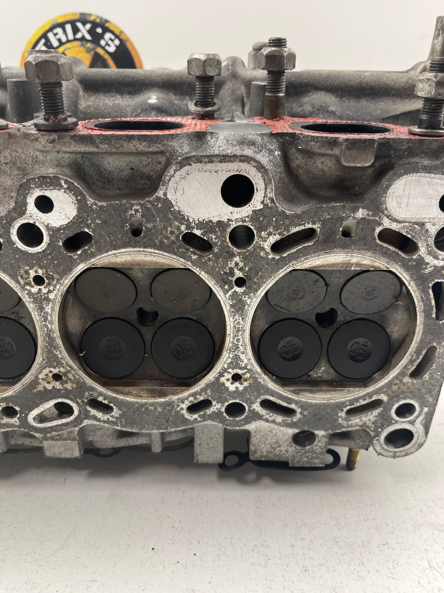Used Good Condition Head SR20DET VCT with Valves and Springs