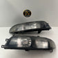 Standard Headlights Pair To Suit Nissan R33 S1 Skyline Coupe, Excellent Condition