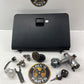 Full Lock and Key Set - Keyed Alike With Glovebox Lock R33 S2 Skyline