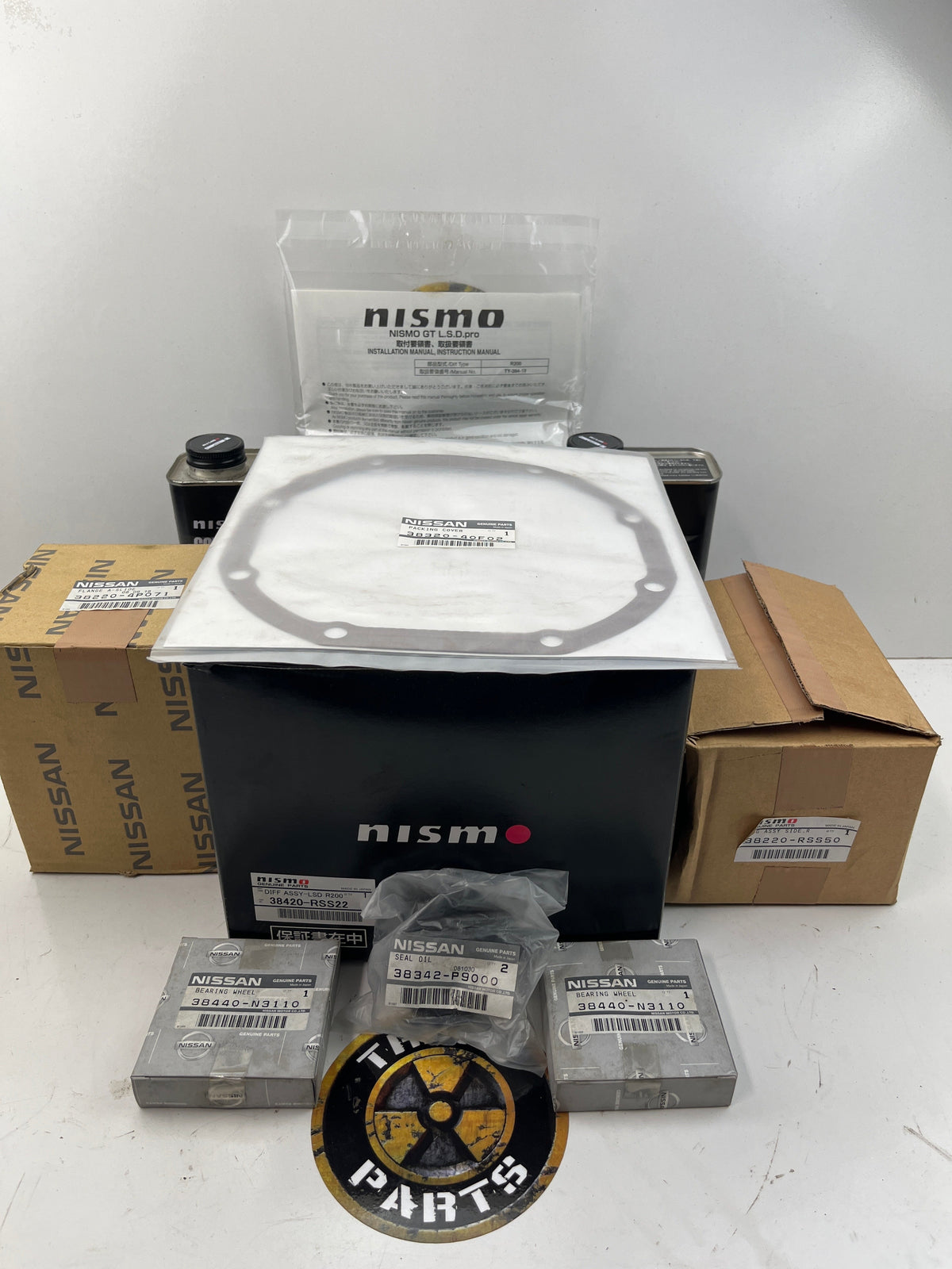 S13 Diff Kit Nismo Differential Assembly LSD R200 2 Way Kit 38420-RSS20-C5 New S13 ...