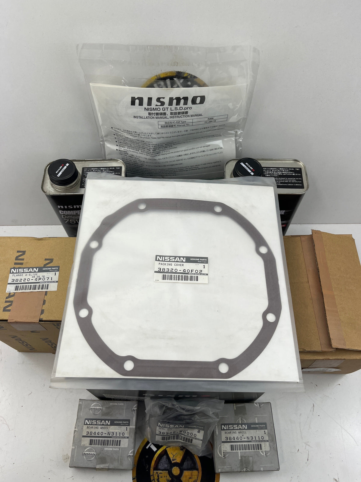 S13 Diff Kit Nismo Differential Assembly LSD R200 2 Way Kit 38420-RSS20-C5 New S13 ...
