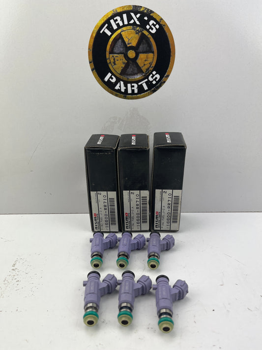 Nismo Fuel Injector Set of 6 (Sold as 3x 16600-RR710 2pk) J-2.4 480cc New RB25NEO