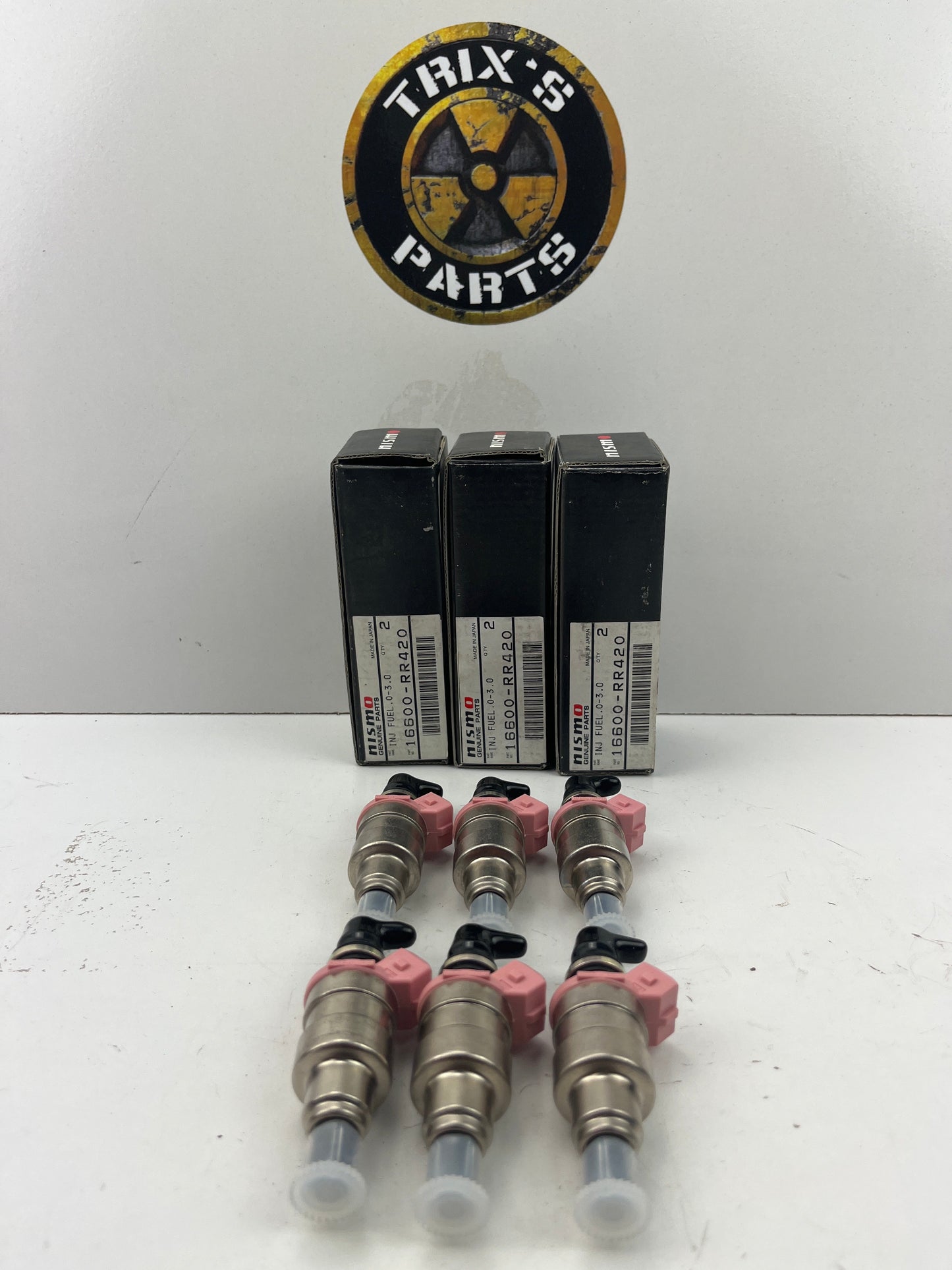 Nismo Fuel Injector Set of 6 (Sold as 3x 16600-RR420 2pk) 0-3.0 555cc New RB26DETT