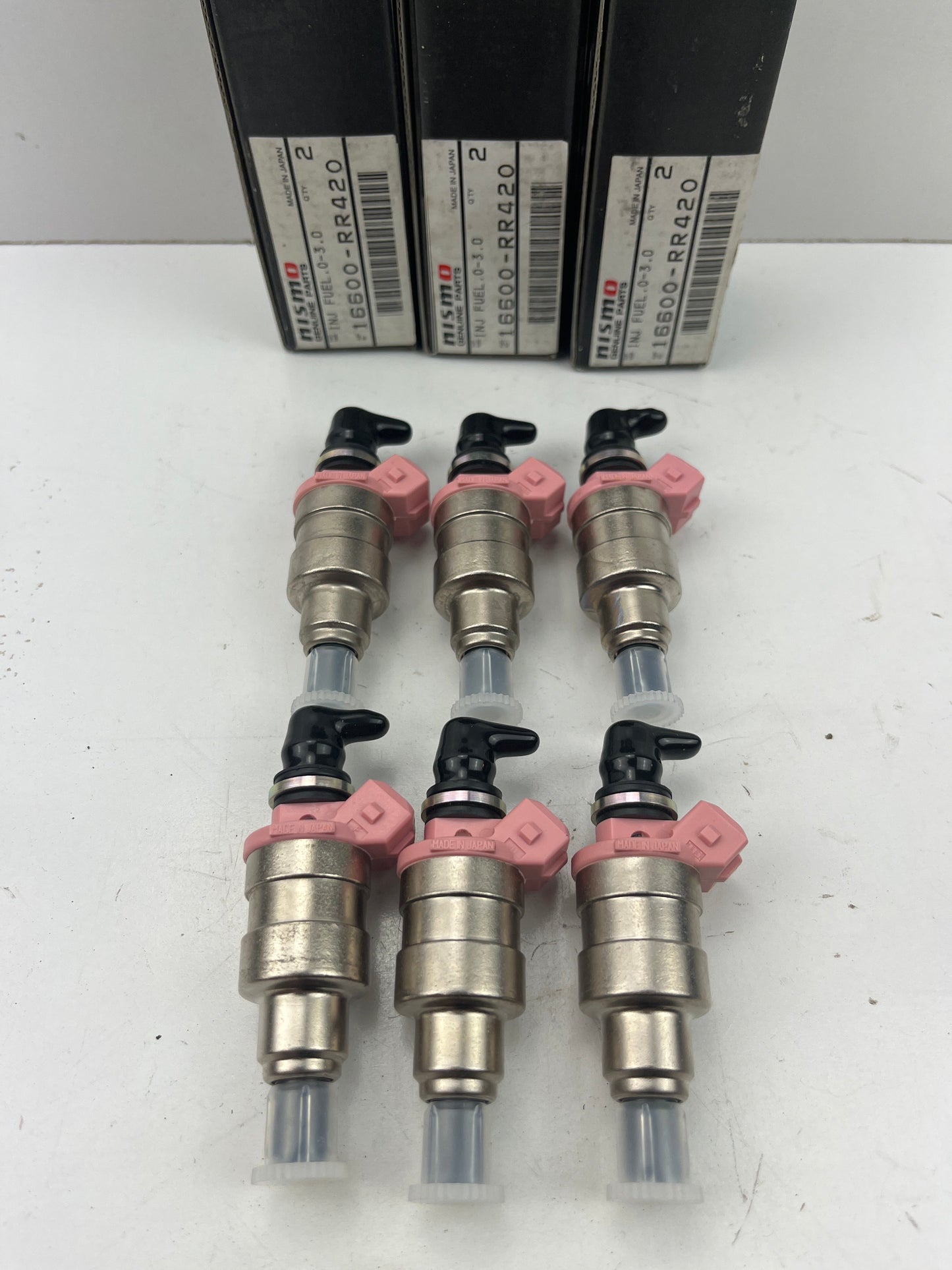 Nismo Fuel Injector Set of 6 (Sold as 3x 16600-RR420 2pk) 0-3.0 555cc New RB26DETT