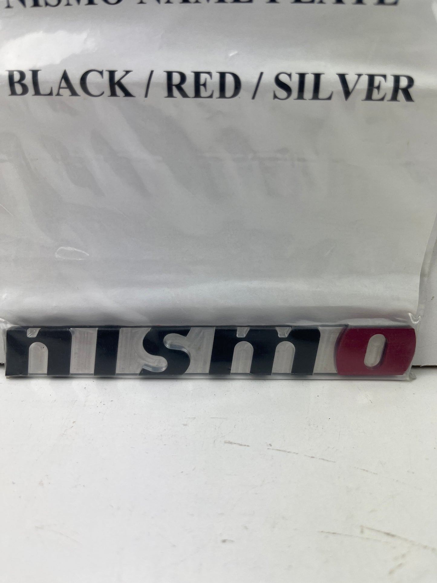 NISMO Billet Name Plate Genuine N-NNP-01 New