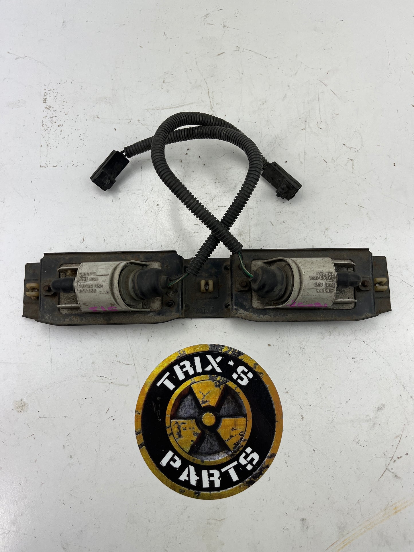 Rear Number Plate Light and Bracket Set 180SX, S13