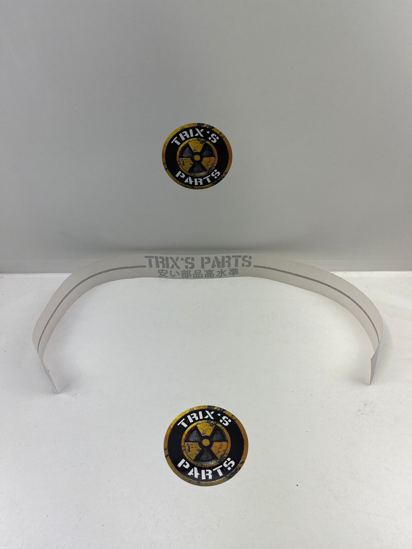 Trix's Parts Window Long Sticker 1.0m x 5.5cm