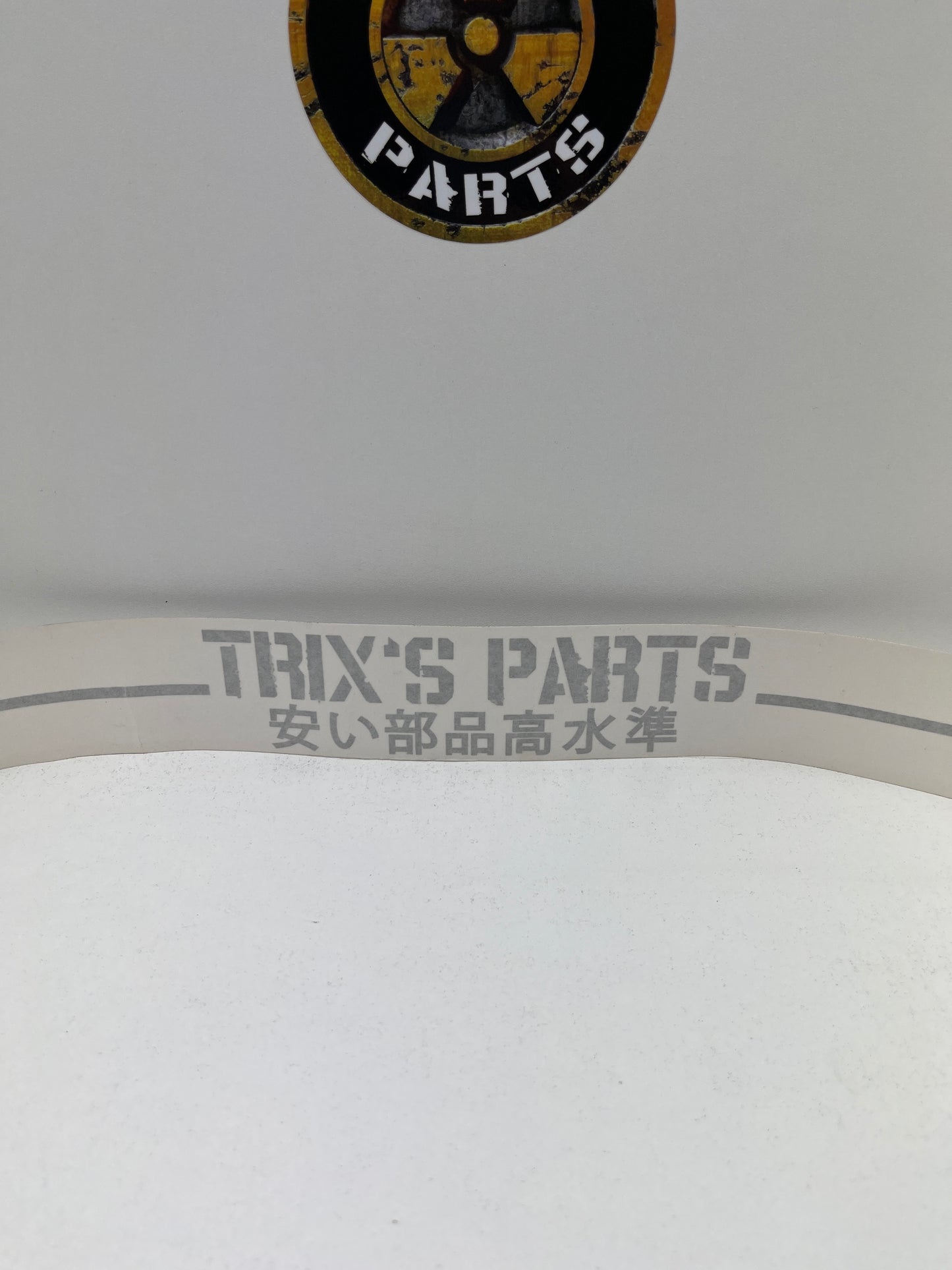 Trix's Parts Window Long Sticker 1.0m x 5.5cm