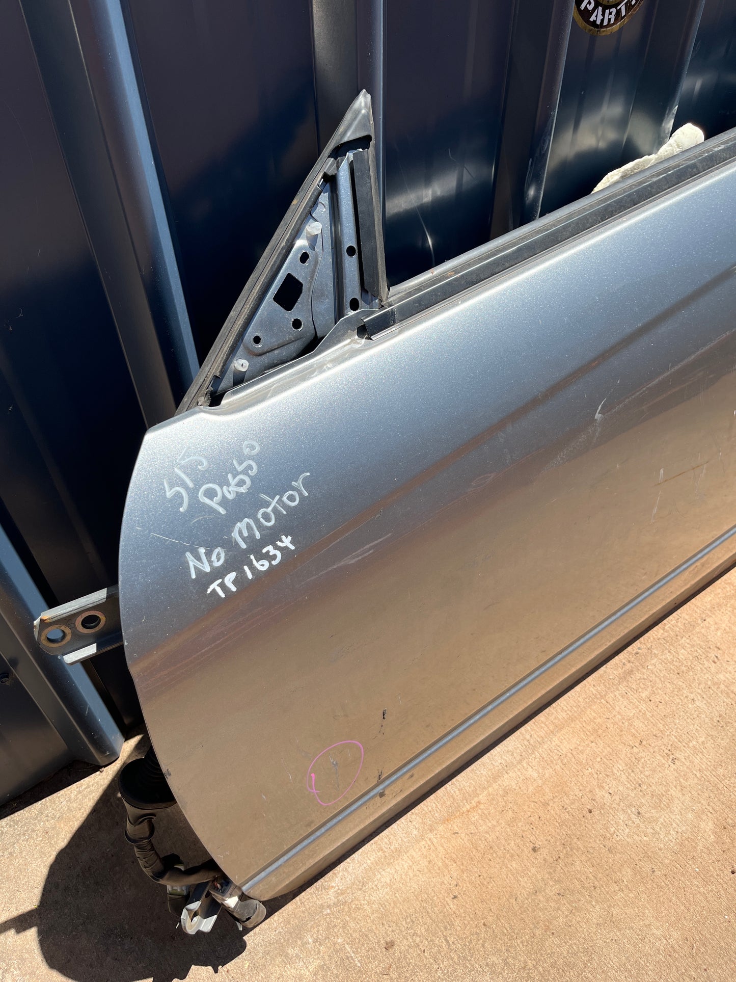 Passenger Side Door Complete (Missing Motor) S15 Silvia