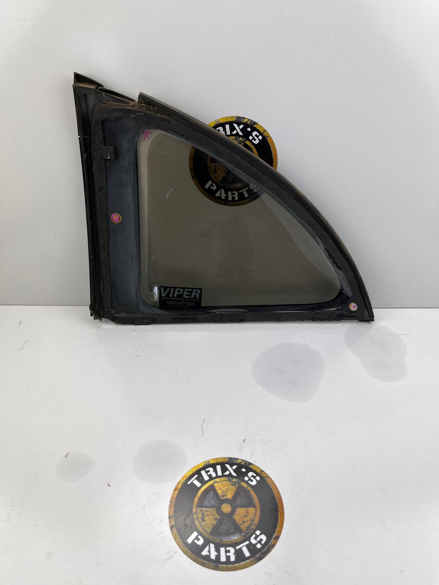 Rear Quarter Glass With Rubber Pair, 300ZX 2+0 Slick