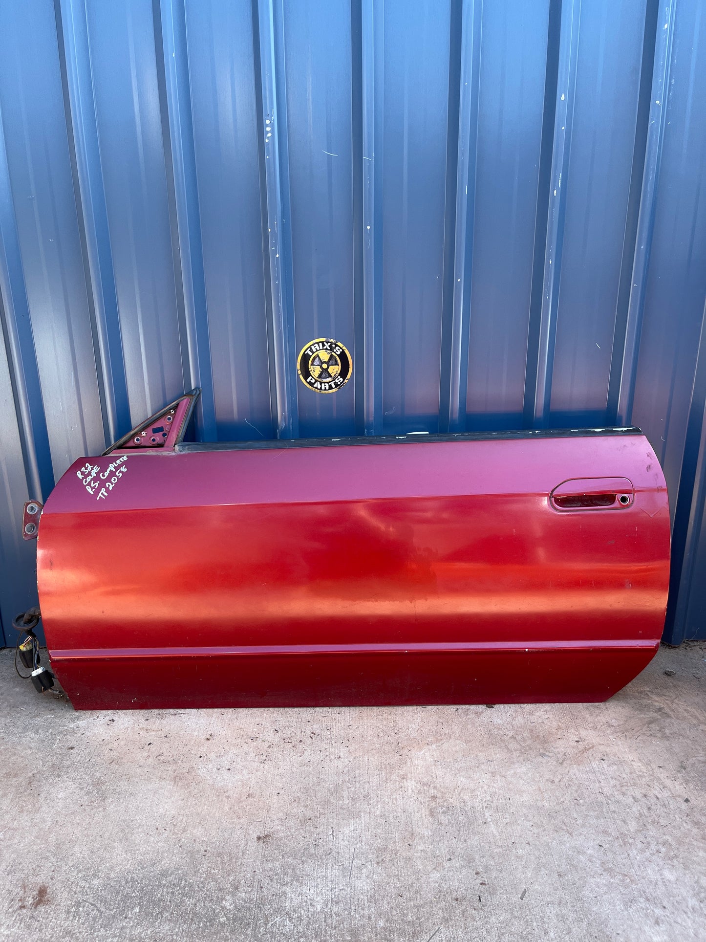 Passenger Side Door Complete, R32 Skyline Coupe