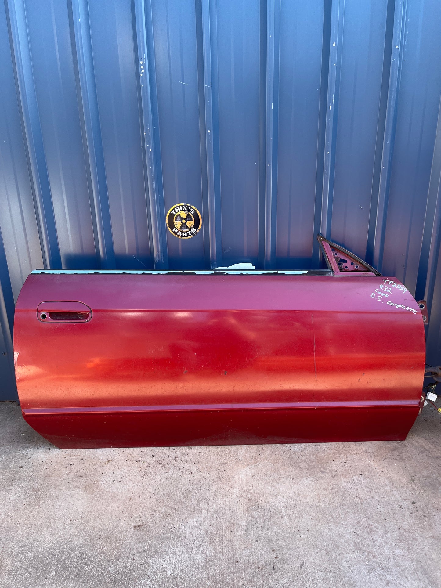 Driver Side Door Complete, R32 Skyline Coupe